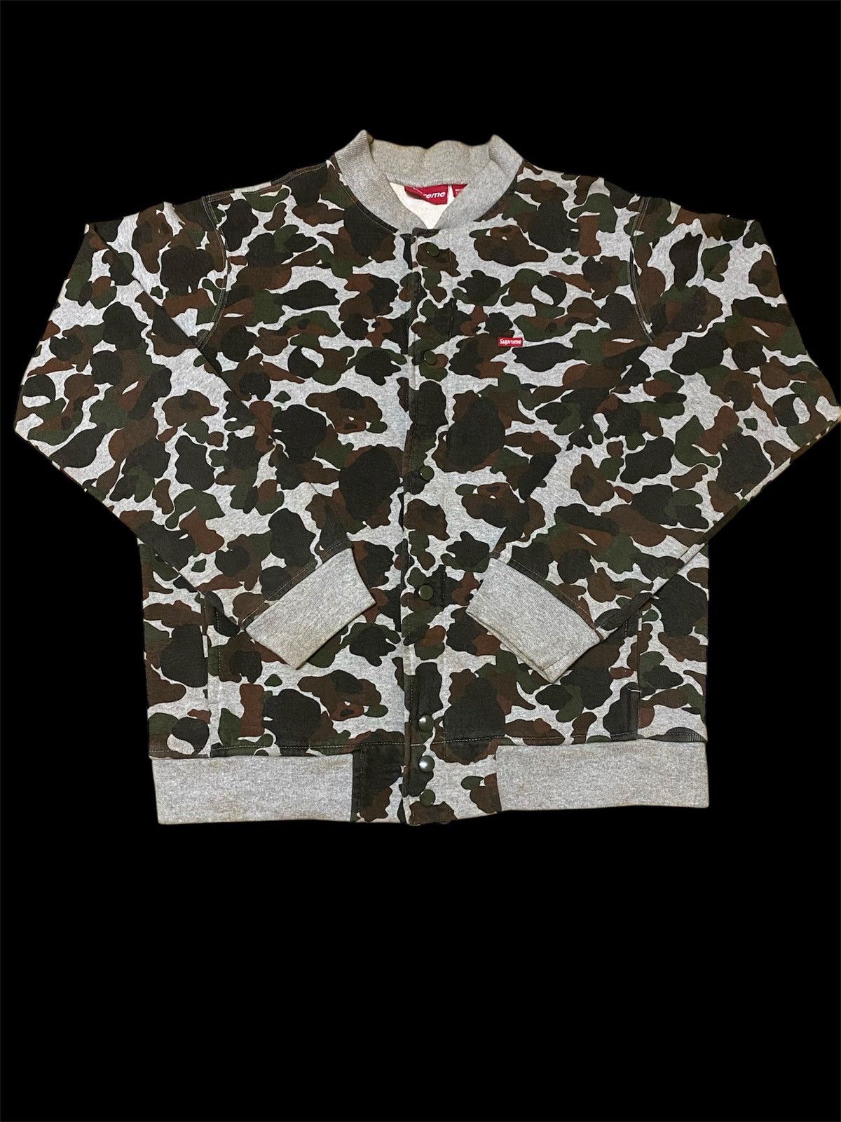 Supreme Supreme F/W 2012 Snap Front Small Box Logo Varsity Bomber Size US L / EU 52-54 / 3 - 1 Thumbnail