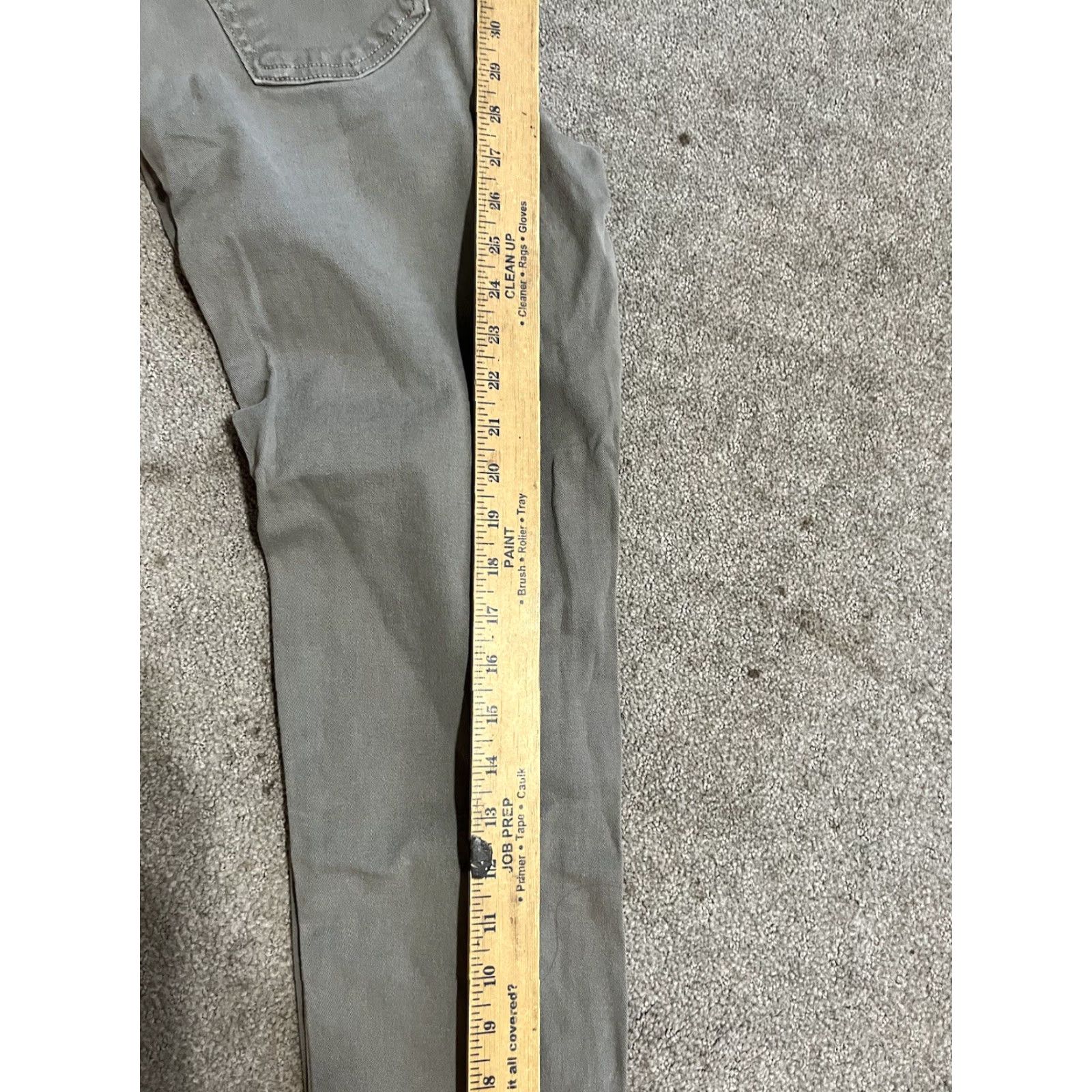 Michael Kors Michael Kors Skinny Jeans Size 8 Gray Stretch MidRise Zip Fly Denim Womens jeans Slim 8 Gray Size 24" / US 00 / IT 34 - 6 Thumbnail