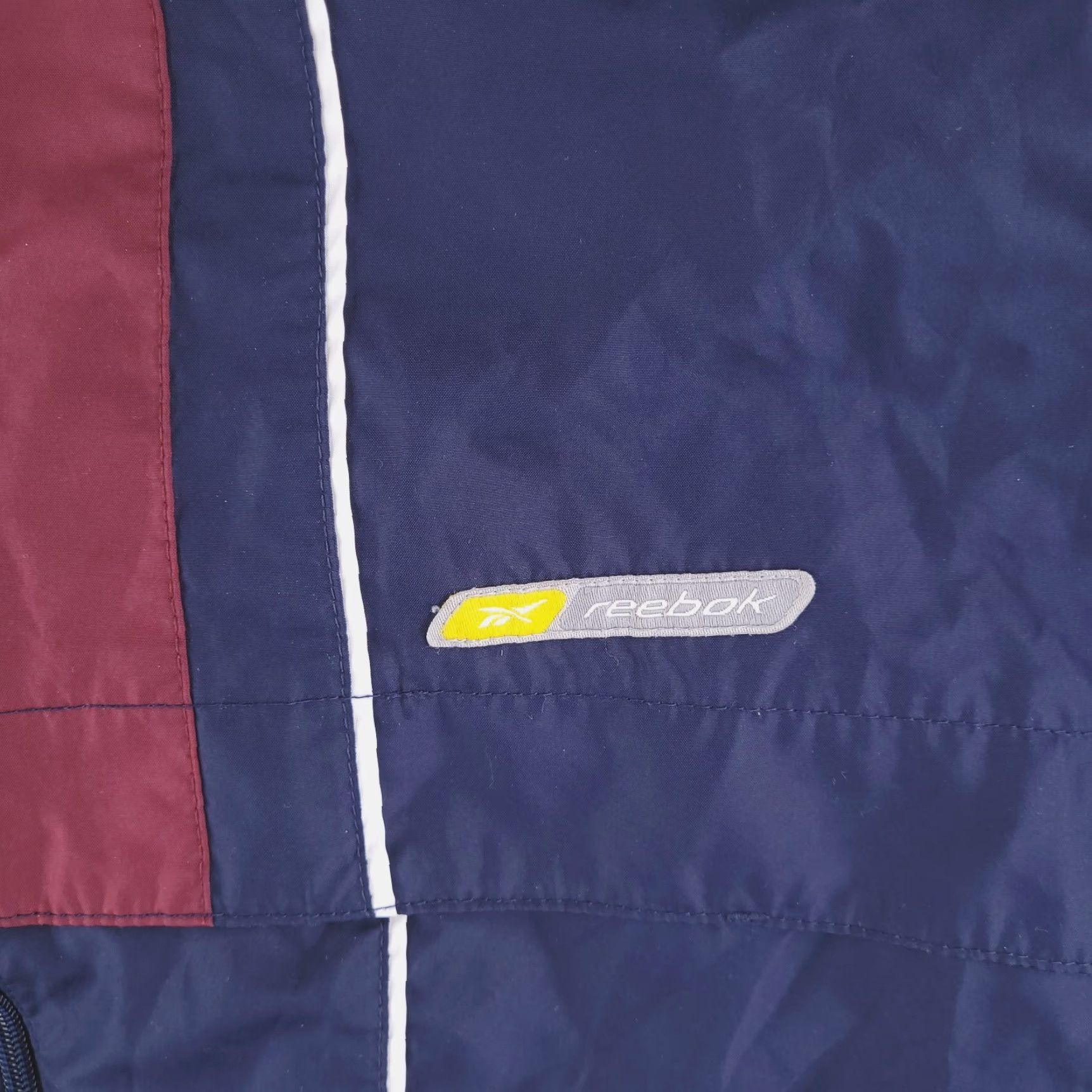 Reebok VINTAGE Reebok Jacket Mens M Blue Relaxed Windbreaker 90s Zip Size US M / EU 48-50 / 2 - 2 Thumbnail
