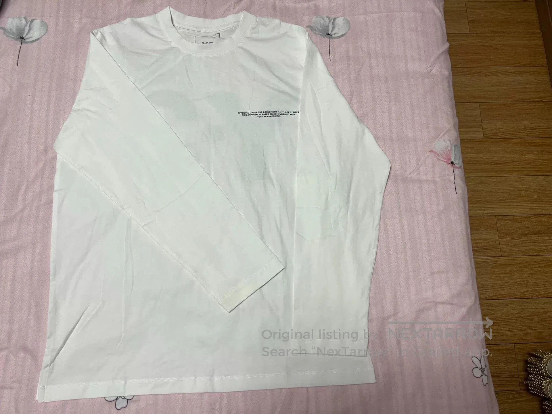 Y-3 Men's Long Sleeve T-Shirt.
