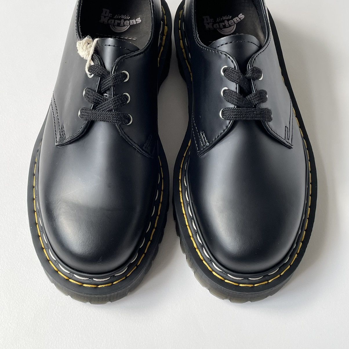 Dr. Martens × Rick Owens ‘Bex 1461’ Black Leather Shoes Size US 8 / IT 38 - 8 Thumbnail