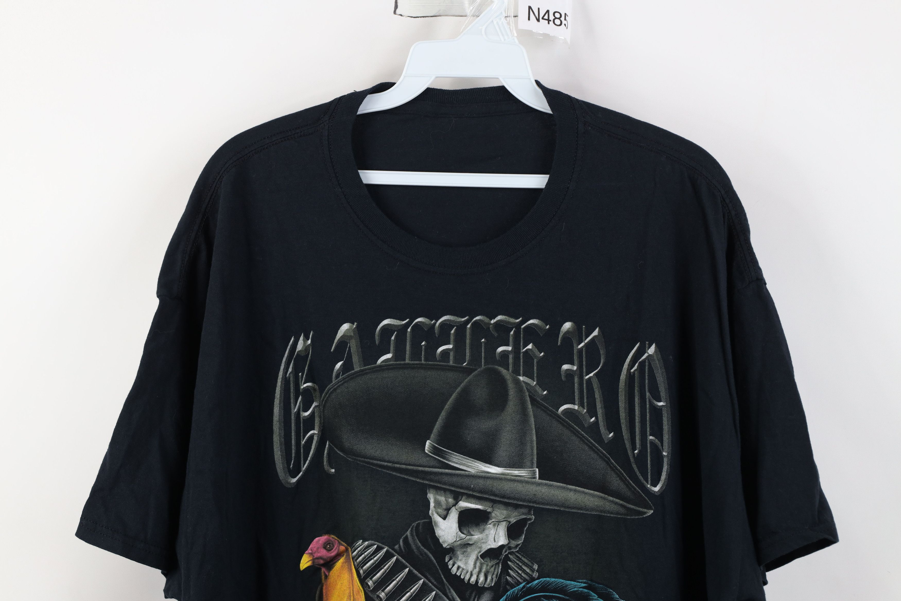 Vintage Vintage Y2K Streetwear Skeleton Cowboy Mexicano T-Shirt Size US L / EU 52-54 / 3 - 2 Thumbnail