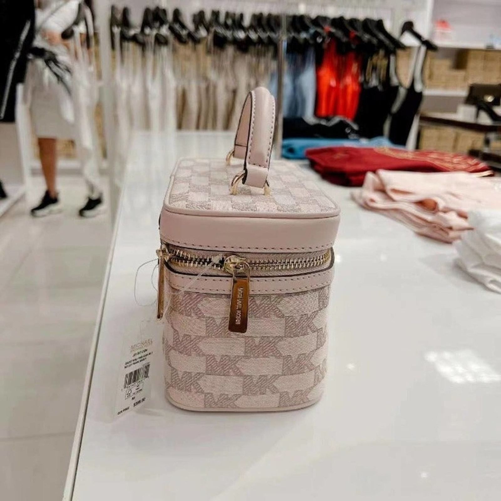 Michael Kors Michael Kors 35S2GTTC6J Jet Set Item MD Zip Trunk Crossbody Size ONE SIZE - 4 Thumbnail