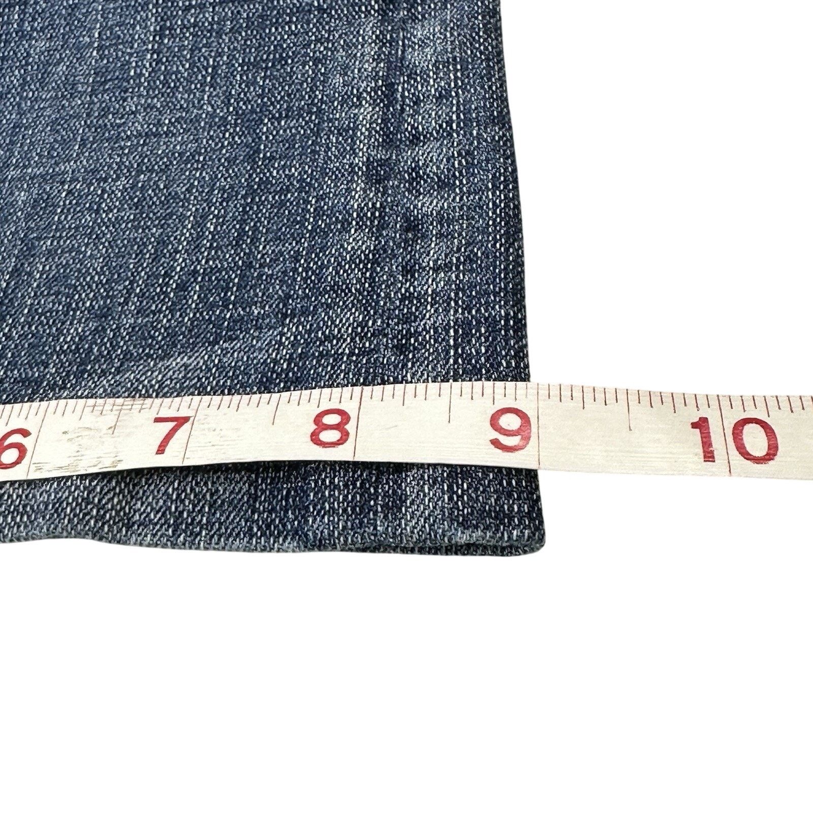 Other Rock & Roll Cowgirl Jeans Womens 32x34 Studded Silver Stitch Size 32" / US 10 / IT 46 - 16 Thumbnail