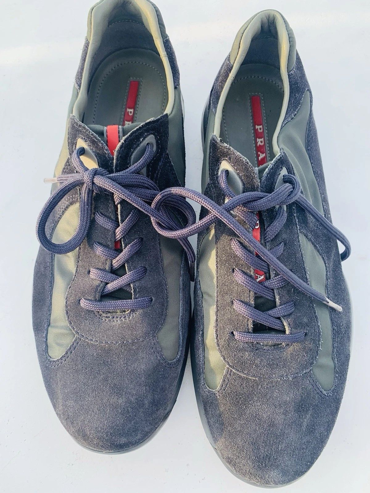 Prada Prada America's Cup Navy Blue Leather 9.5 Suede Size US 9.5 / EU 42-43 - 7 Thumbnail