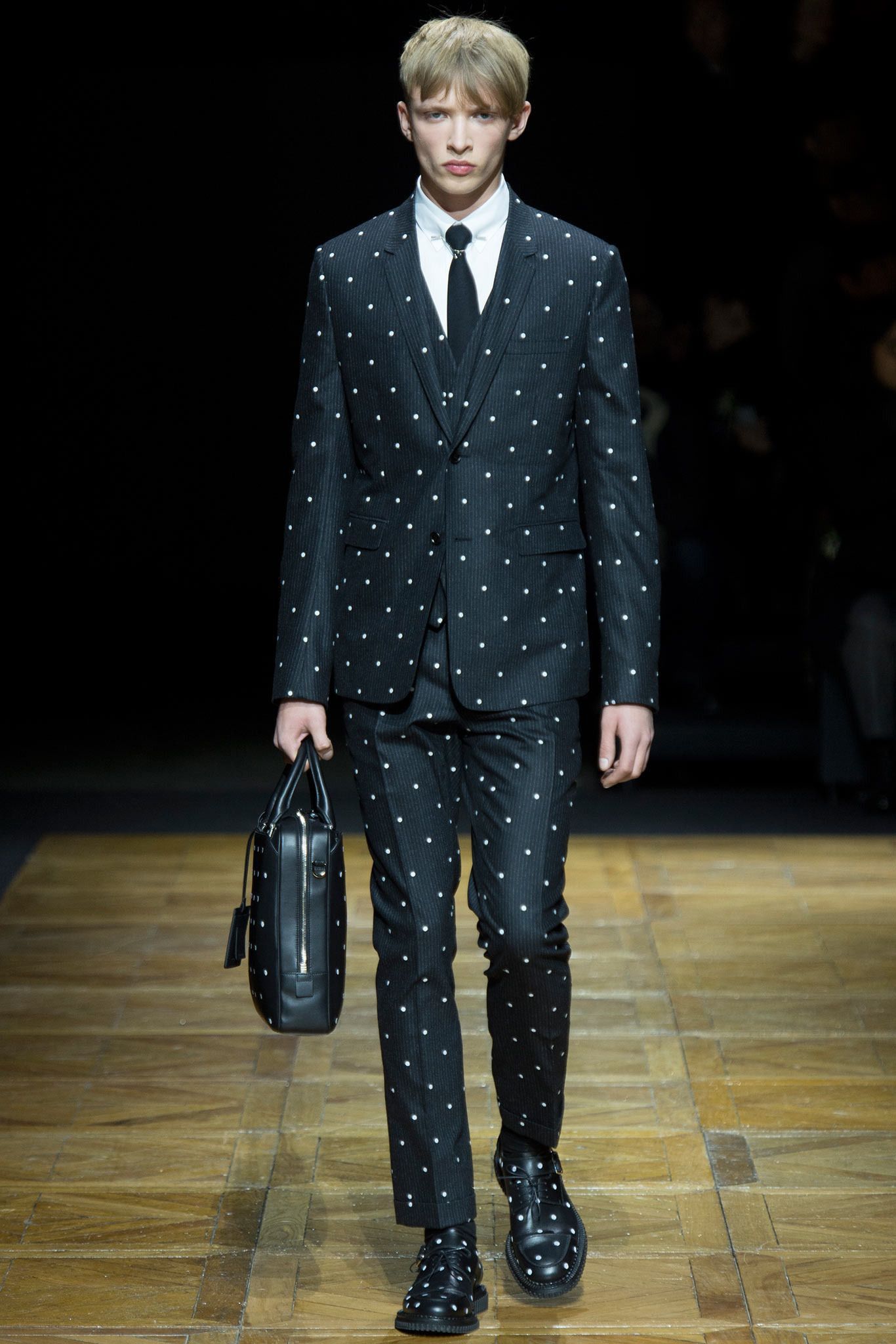 Dior Dior Homme Polka Dot trousers AW14 Size 46R - 1 Thumbnail