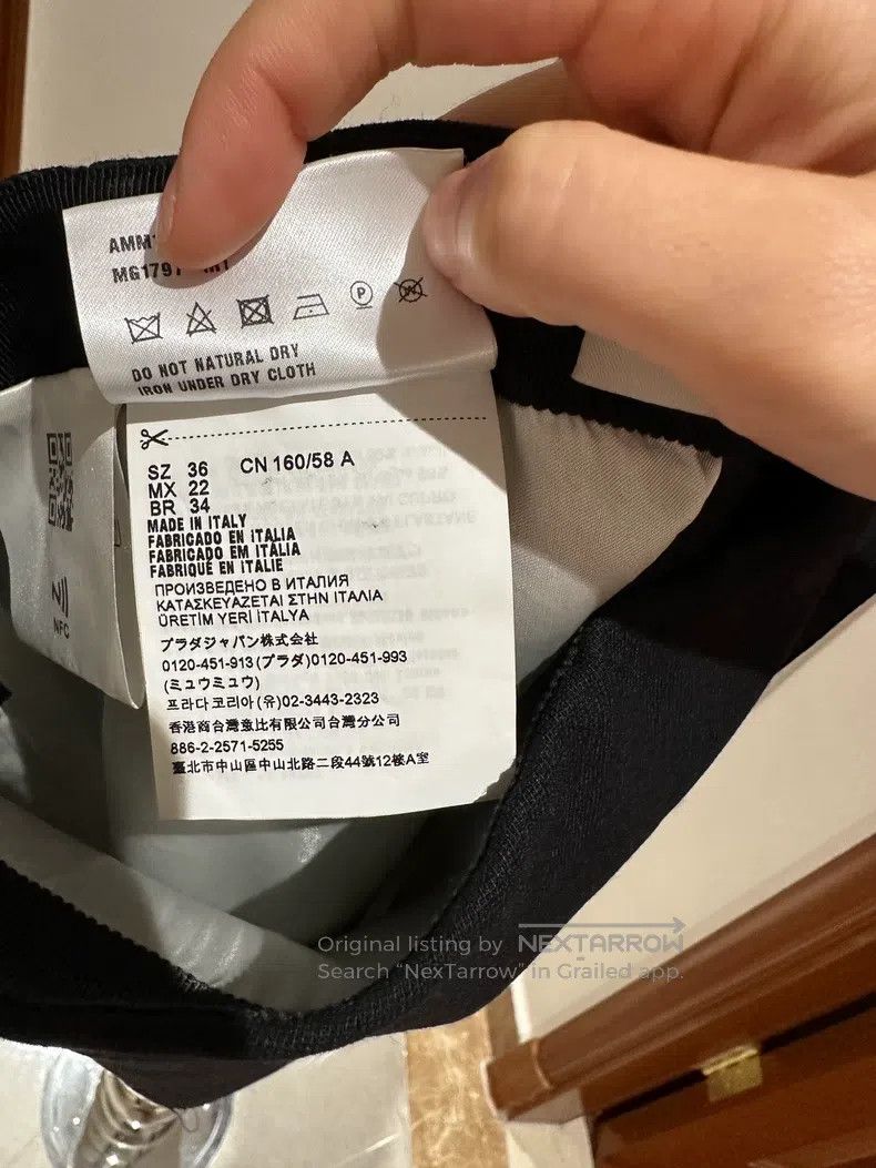 Miu Miu Miu Miu 36 overskirt Size 35" - 5 Thumbnail