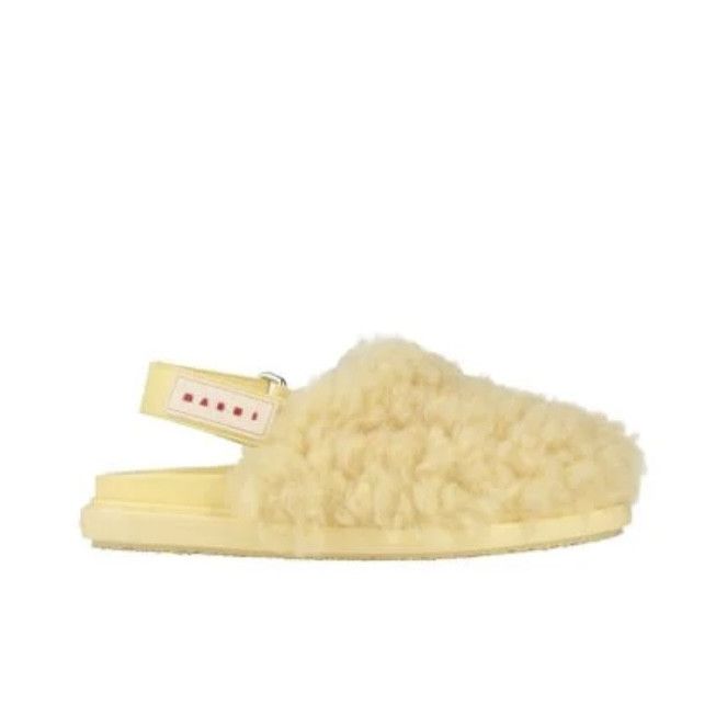 Marni Marni Yellow Mule Clog Sandals Size US 8 / IT 38 - 1 Thumbnail