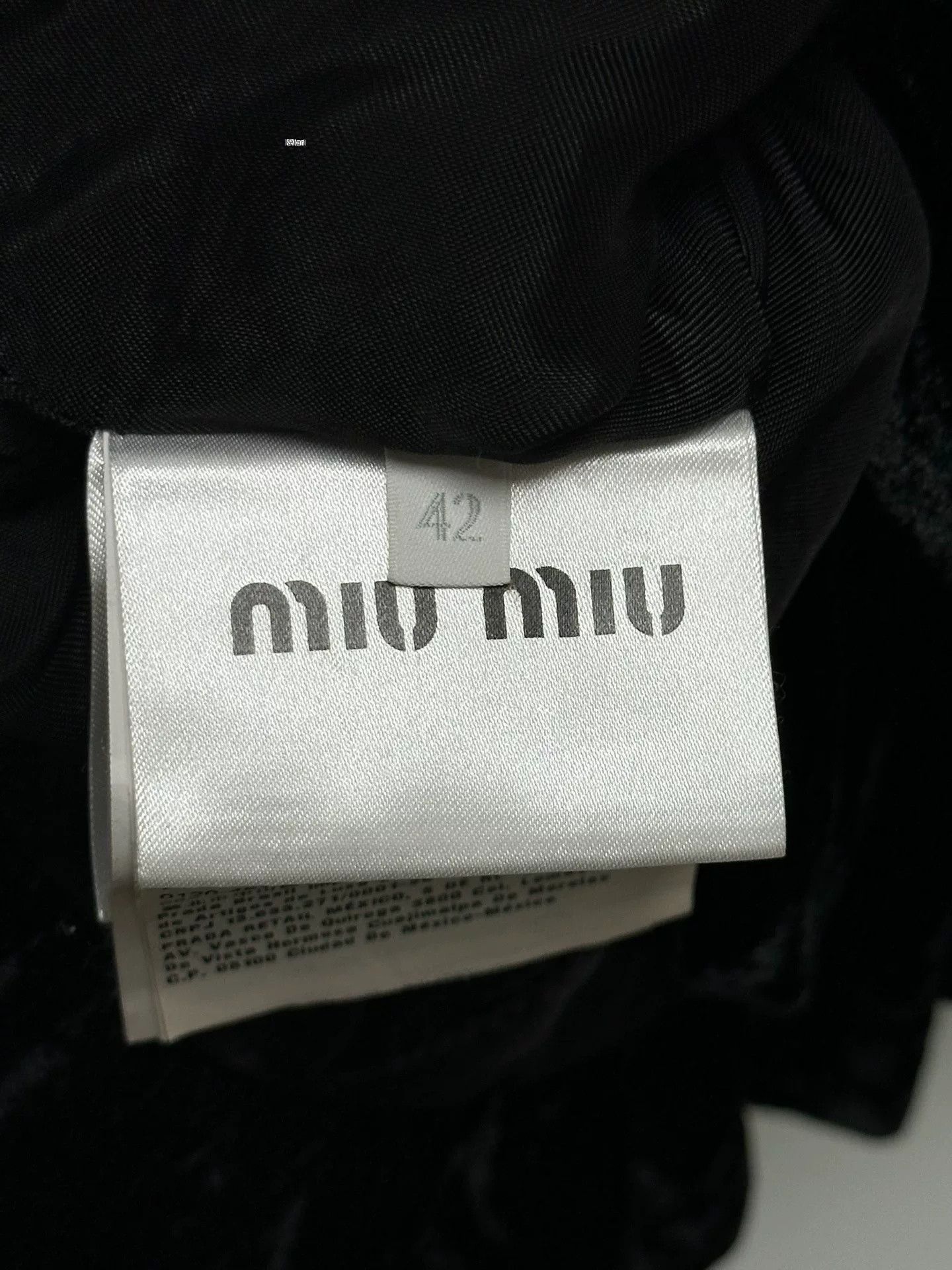 Miu Miu Miu Miu Velvet Lace Collar Jacket Size US S / EU 44-46 / 1 - 4 Thumbnail