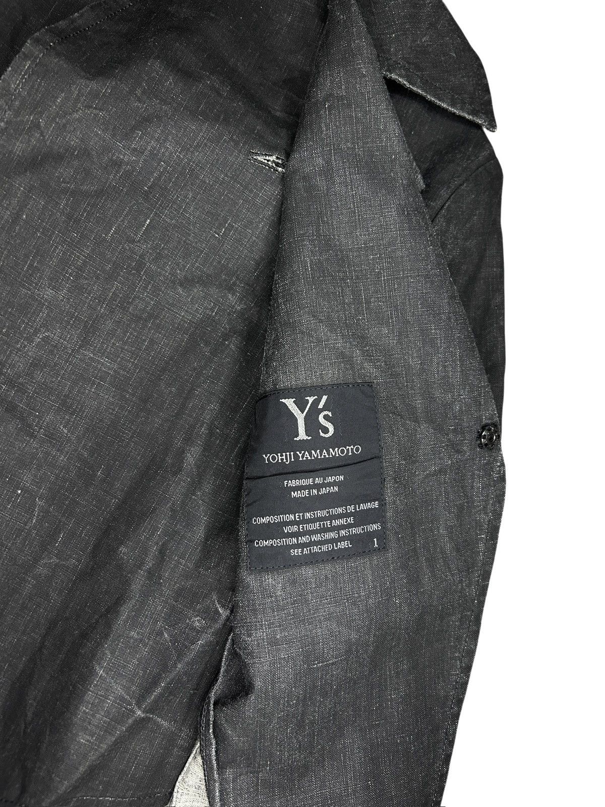 Y's Lace Up Blazer Size S / US 4 / IT 40 - 5 Thumbnail
