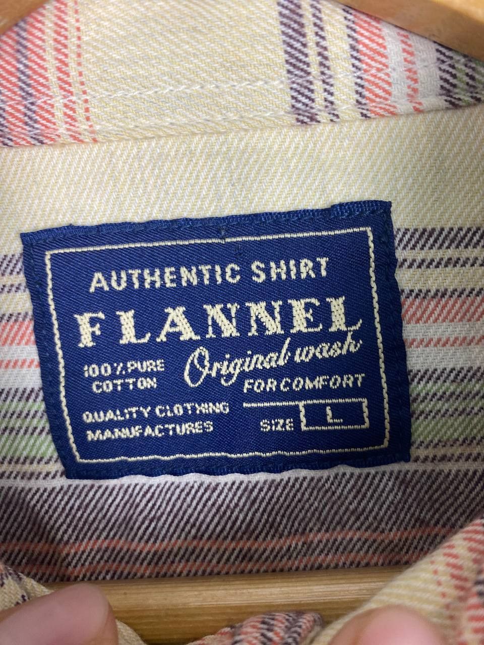 Flannel uniqlo striped flannel shirt nice design Size US L / EU 52-54 / 3 - 5 Thumbnail