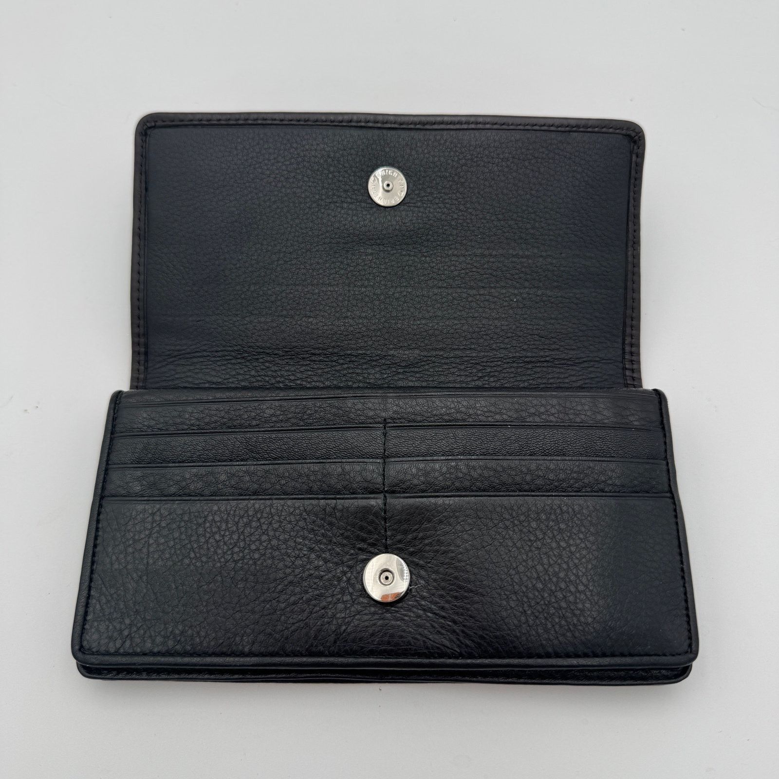 Brighton Brighton Crossbody Clutch Wallet Black Leather with Strap Size ONE SIZE - 5 Thumbnail