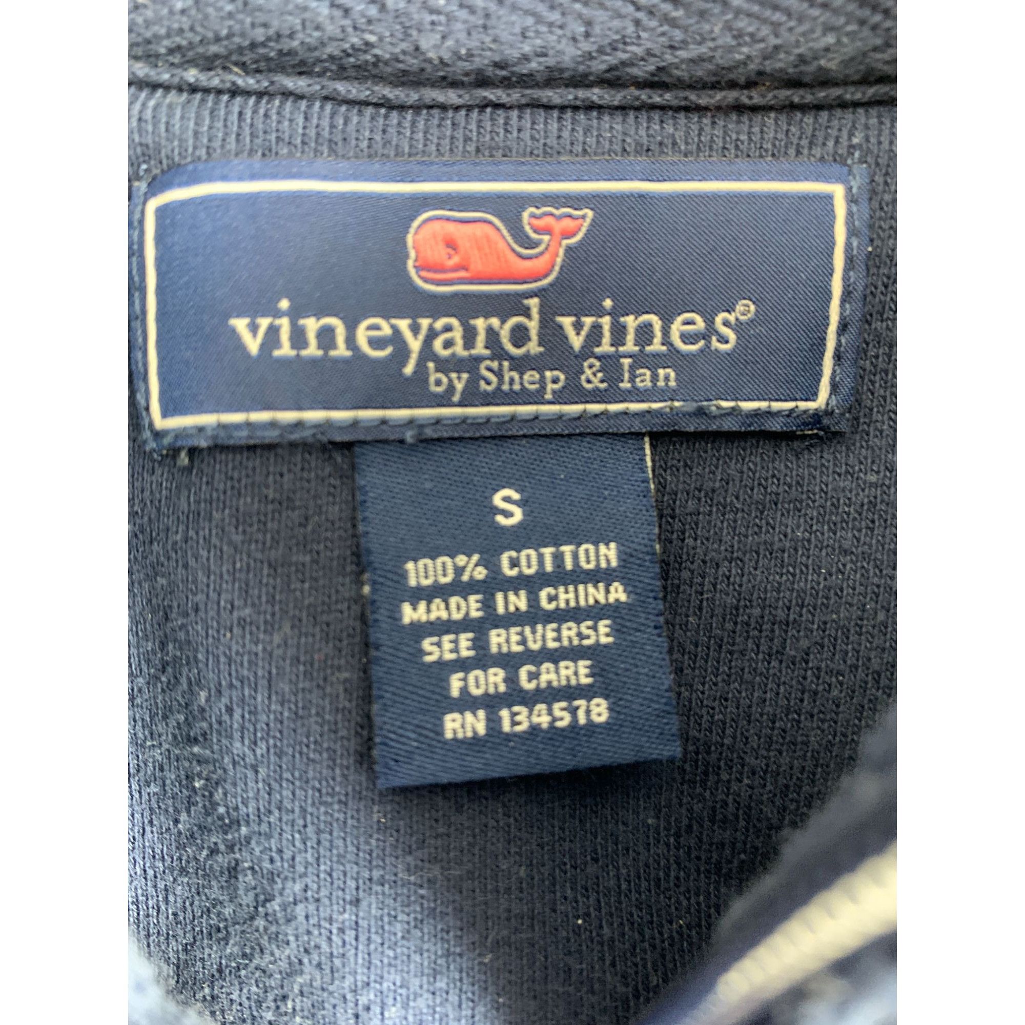Vineyard Vines Vineyard Vines Mens Small 1/4 Zip Shep Shirt French Terry Size US S / EU 44-46 / 1 - 2 Thumbnail