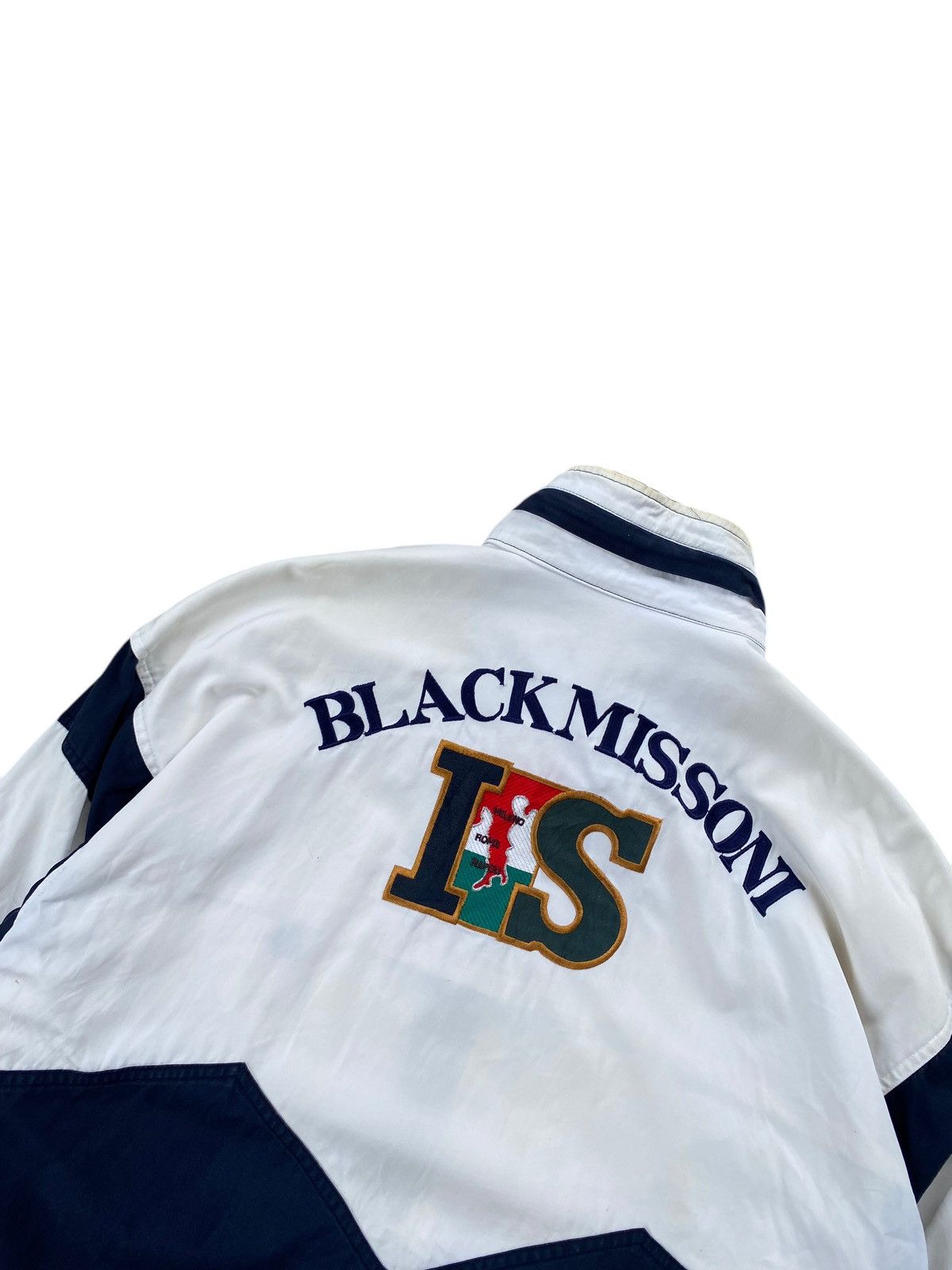 Missoni × Vintage 💸OFFER💸 Winbraker Jacket Missoni Sport Big logo black Size US L / EU 52-54 / 3 - 3 Thumbnail