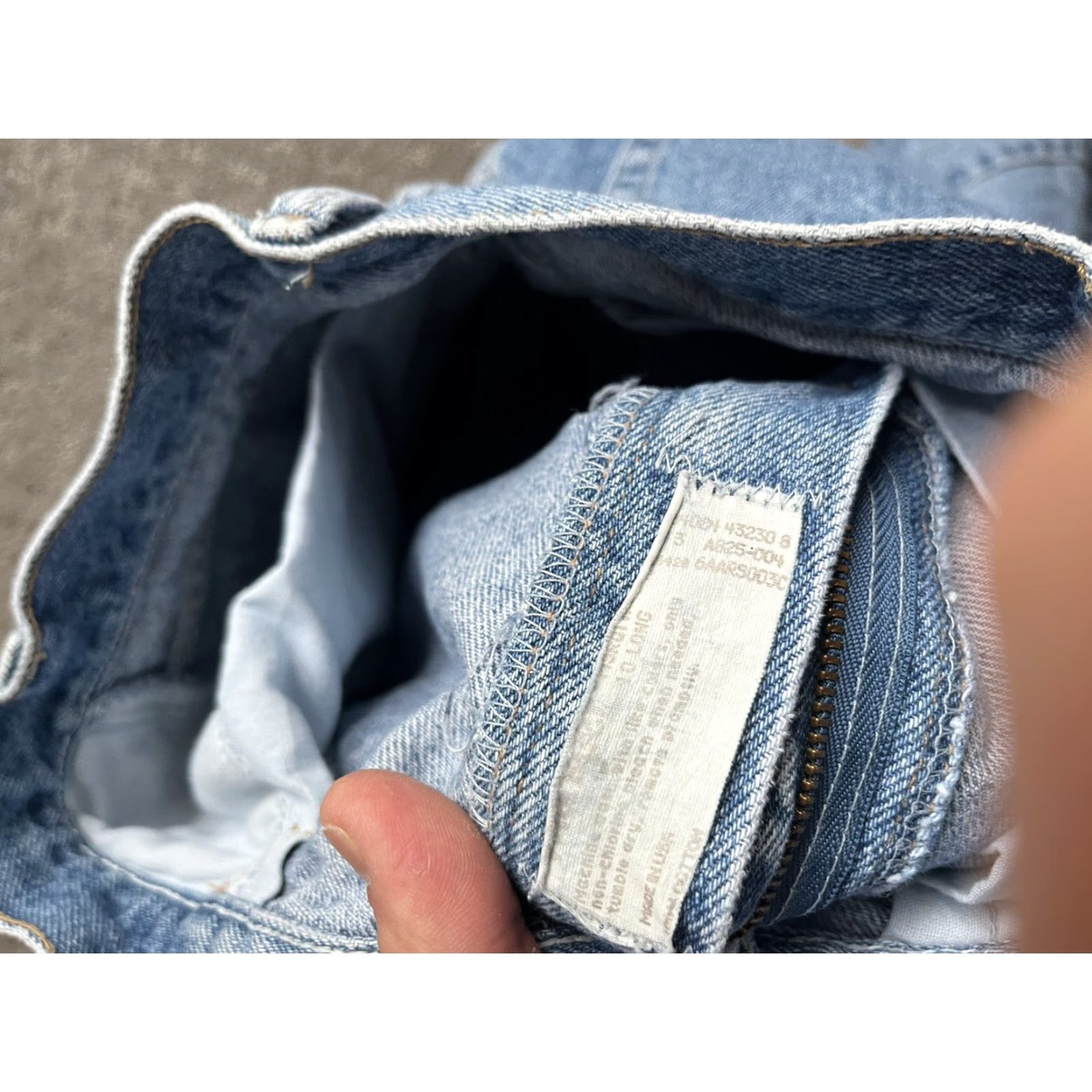 Wrangler VINTAGE Wrangler Jeans 10L USA MSR01 Denim High Rise Tapered Mom Blue Black 1990s Western Size 32" / US 10 / IT 46 - 5 Thumbnail