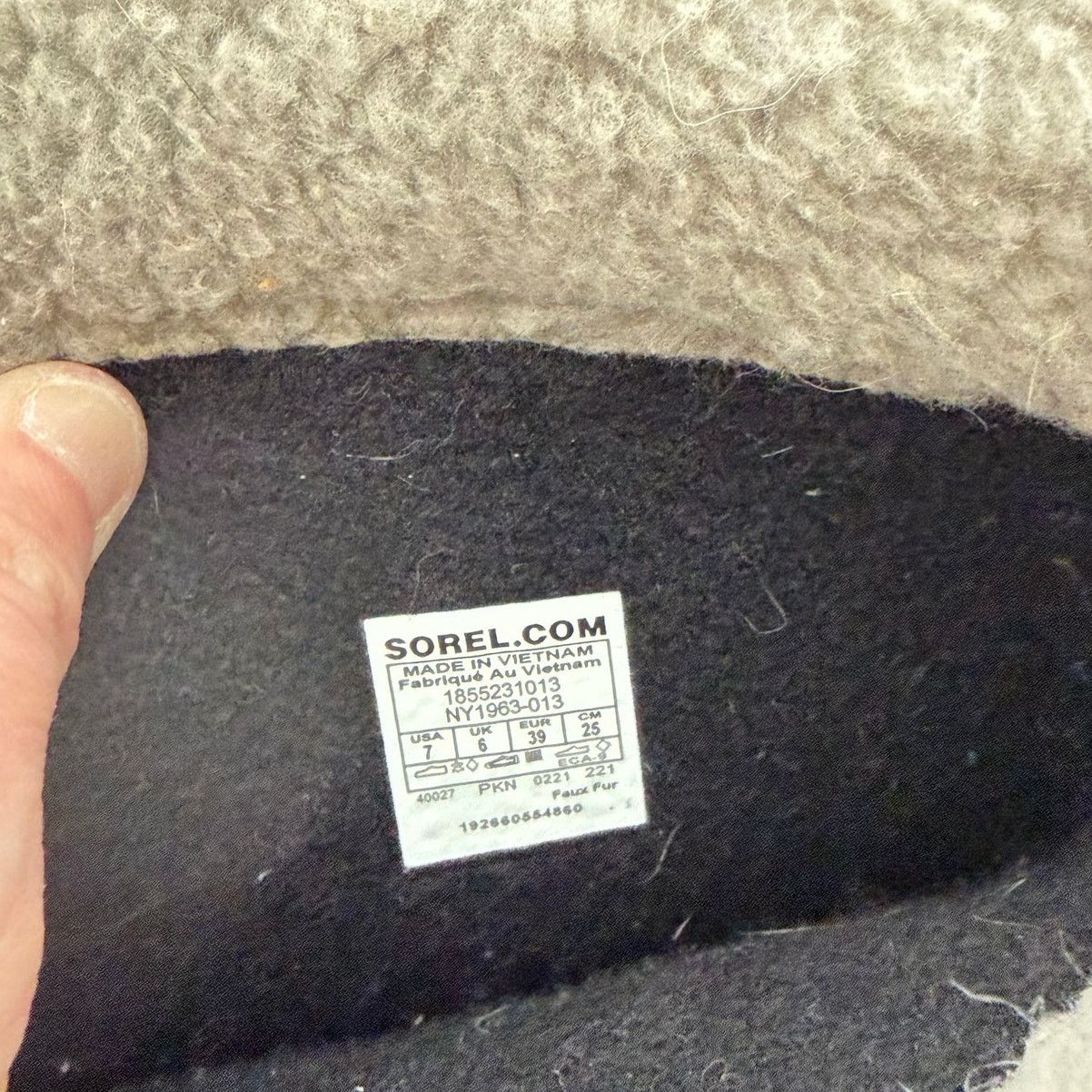 SOREL Sorel Black Yoot Pak Waterproof Winter Boots Sz 7 Size US 7 / IT 37 - 8 Thumbnail