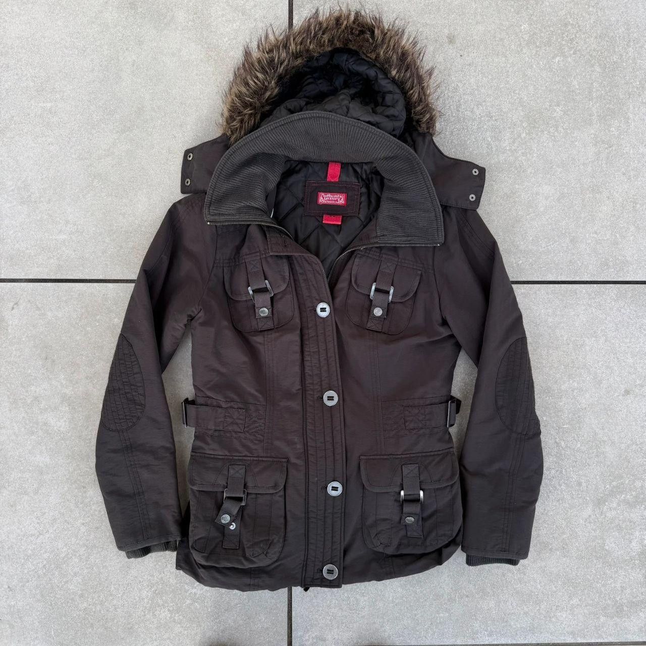 Vintage Vintage y2k Faux Fur Jacket Bomber Brown Miss Sixty Size M / US 6-8 / IT 42-44 - 1 Thumbnail