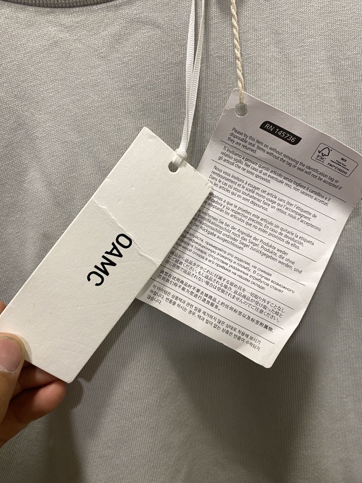 OAMC OAMC T Shirt Size US M / EU 48-50 / 2 - 3 Thumbnail