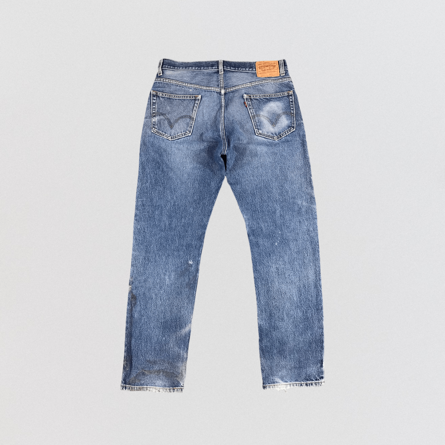 Levi's × Vintage Vintage Levis 505 Jeans-JM1366 Size US 37 - 2 Thumbnail