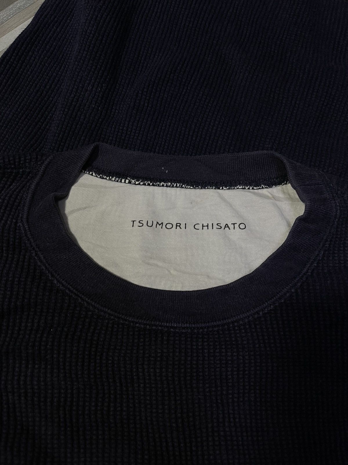 Issey Miyake × Tsumori Chisato Tsumori Chisato Waffle Knit Long Sleeve Shirts Size US M / EU 48-50 / 2 - 3 Thumbnail