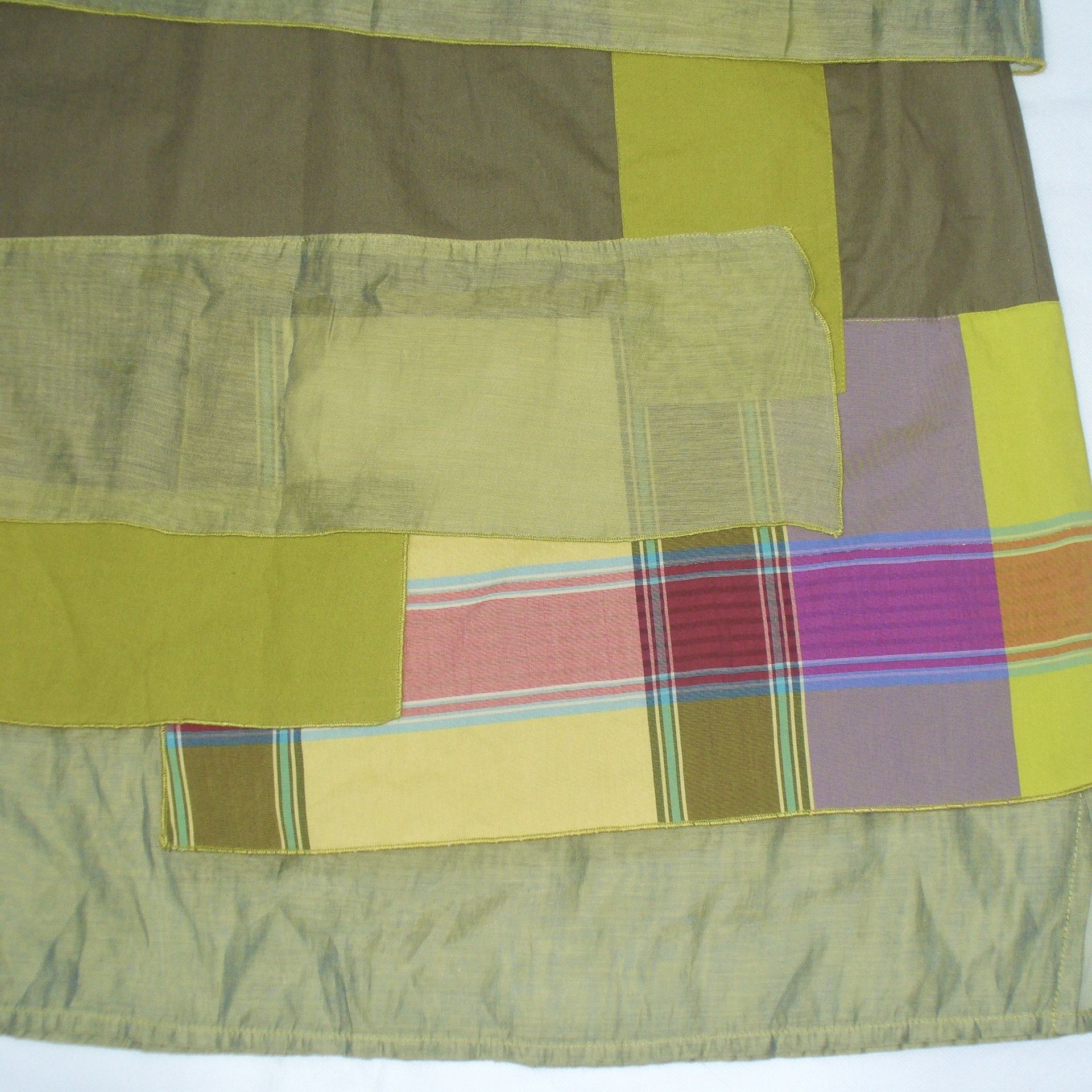 Other Vintage patchwork midi/maxi skirt Size 27" / US 4 / IT 40 - 4 Thumbnail