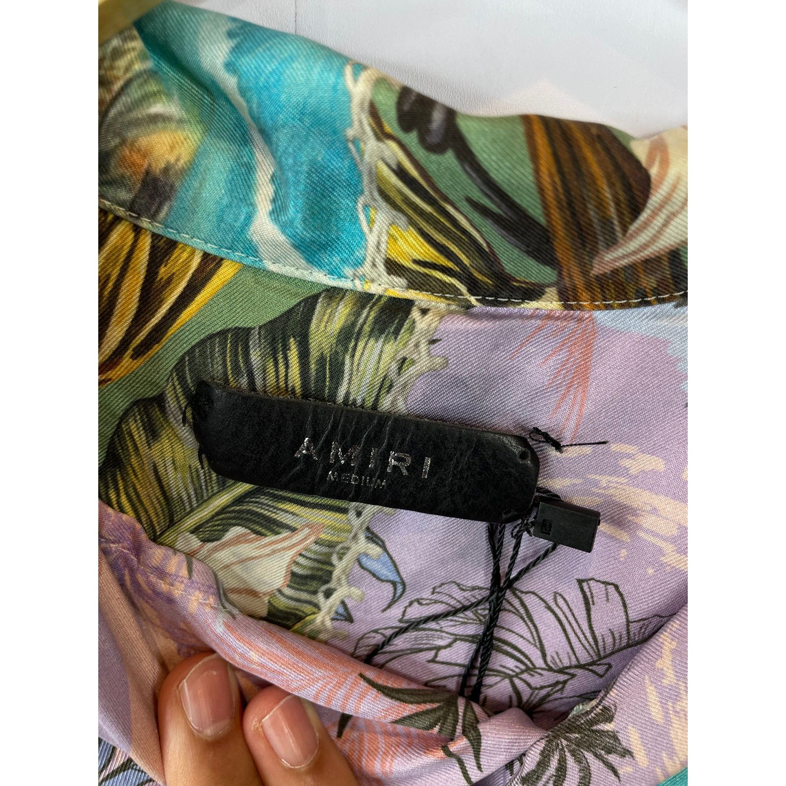 Amiri Amiri Silk Floral Vacation Shirt Used Medium Size US M / EU 48-50 / 2 - 2 Thumbnail