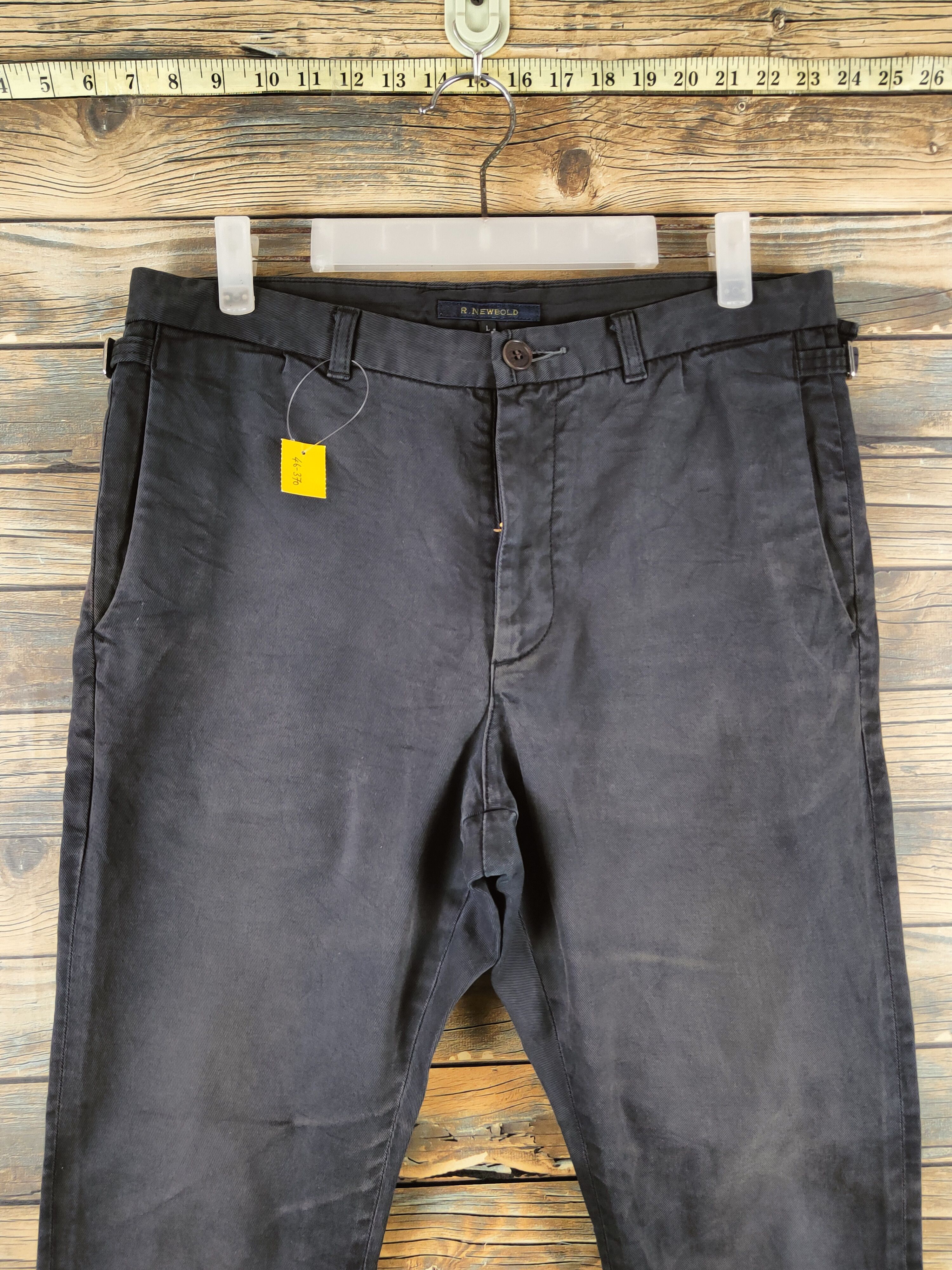 R.Newbold DL R.Newbold Dark Blue Multipocket Casual Pants #46-370 Size US 32 / EU 48 - 2 Thumbnail