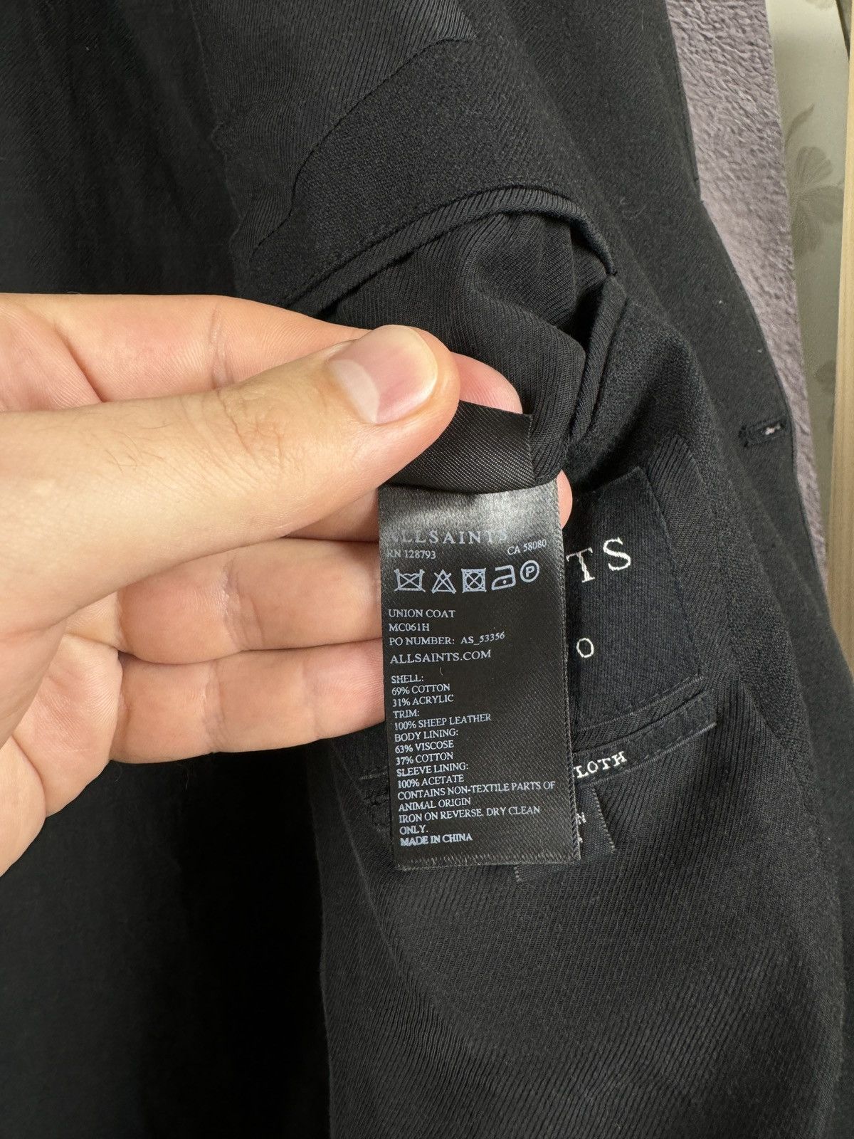 Allsaints Allsaints Union coat double breasted black Japanese size XL Size US XL / EU 56 / 4 - 18 Thumbnail