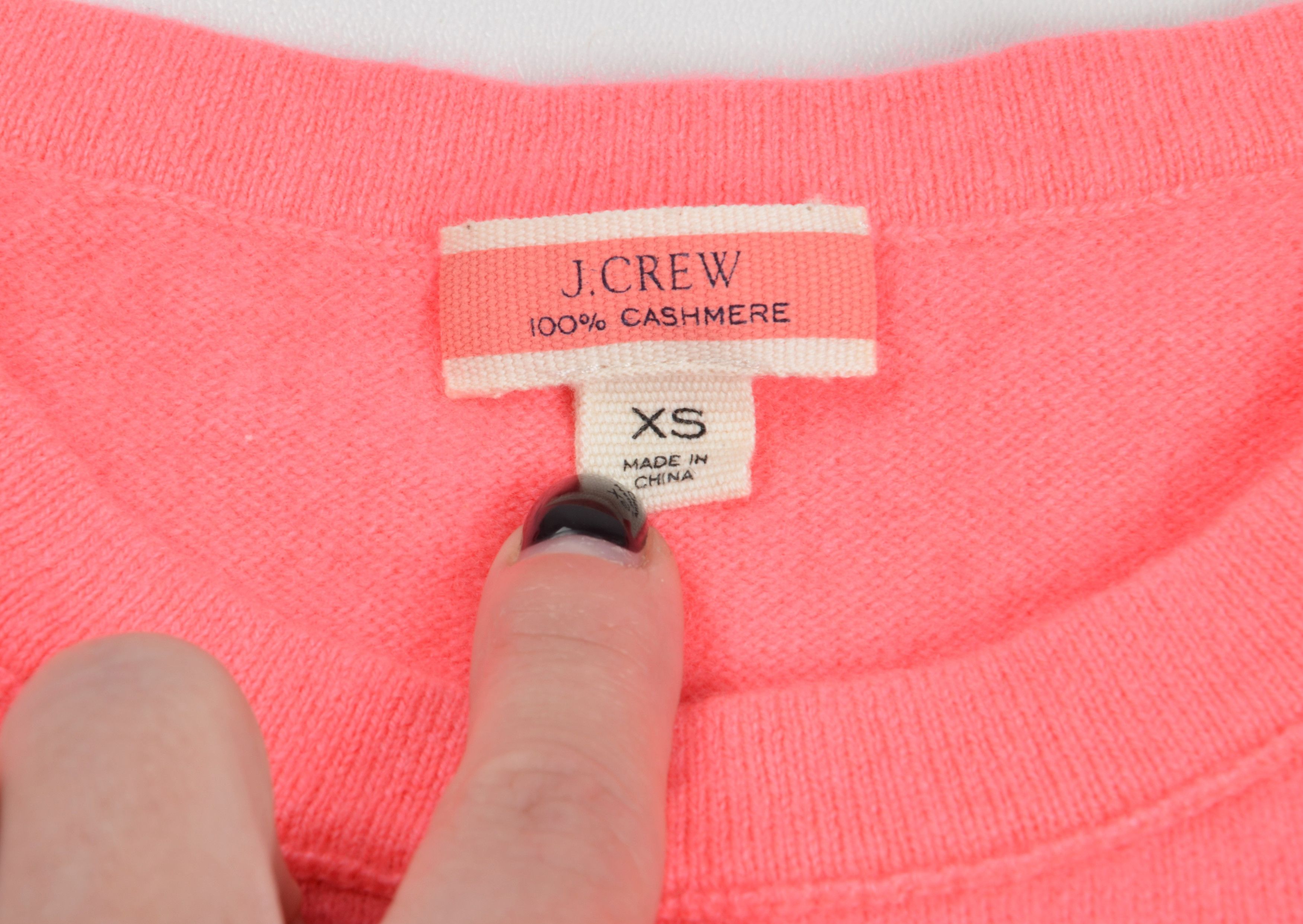 J.Crew J.Crew Y2K Kidcore Soft Cashmere Cherry Short Sleeve Top Size XS / US 0-2 / IT 36-38 - 6 Thumbnail