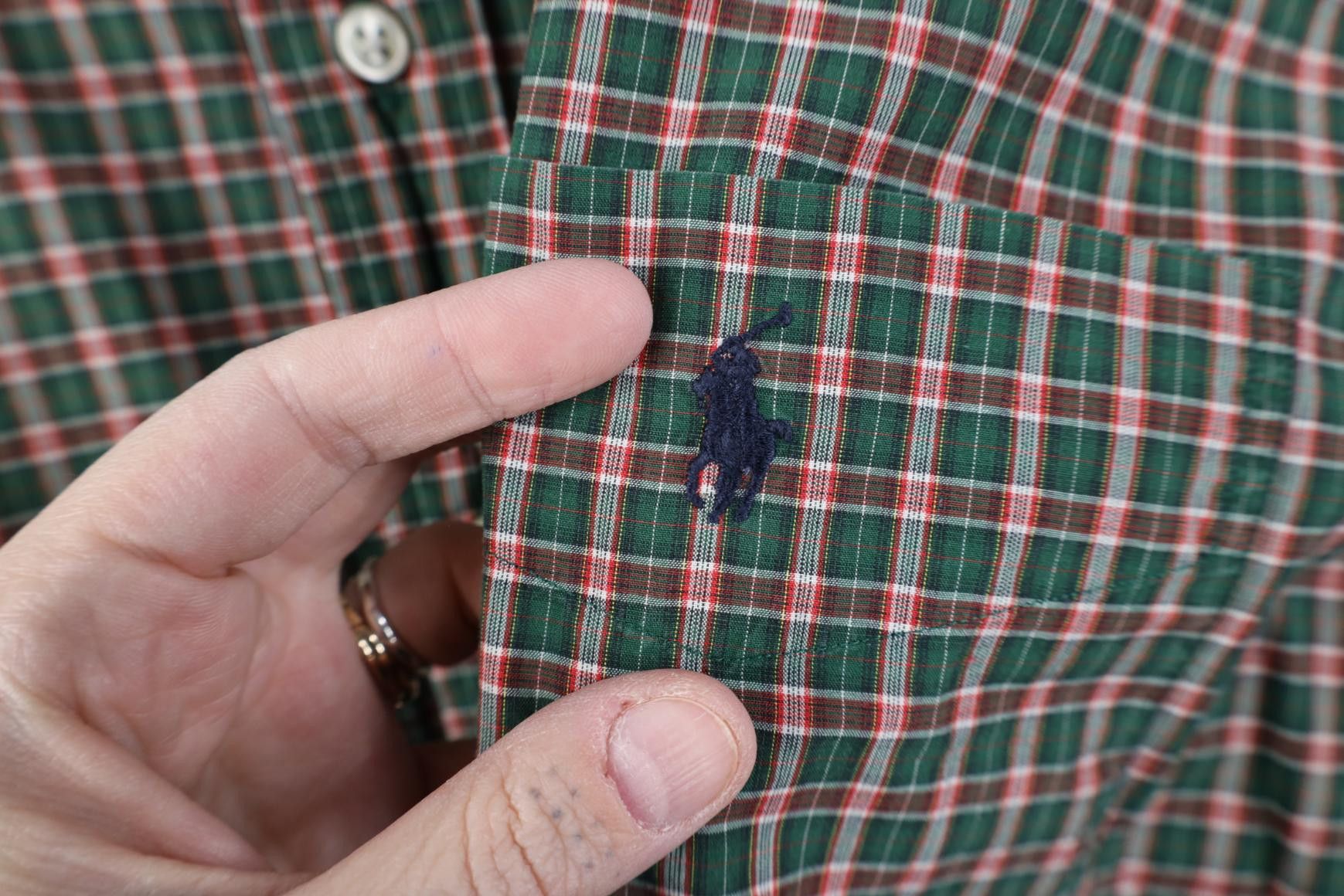 Polo Ralph Lauren Vintage 90s Ralph Lauren Collared Button Down Shirt Cotton Size US XL / EU 56 / 4 - 4 Thumbnail
