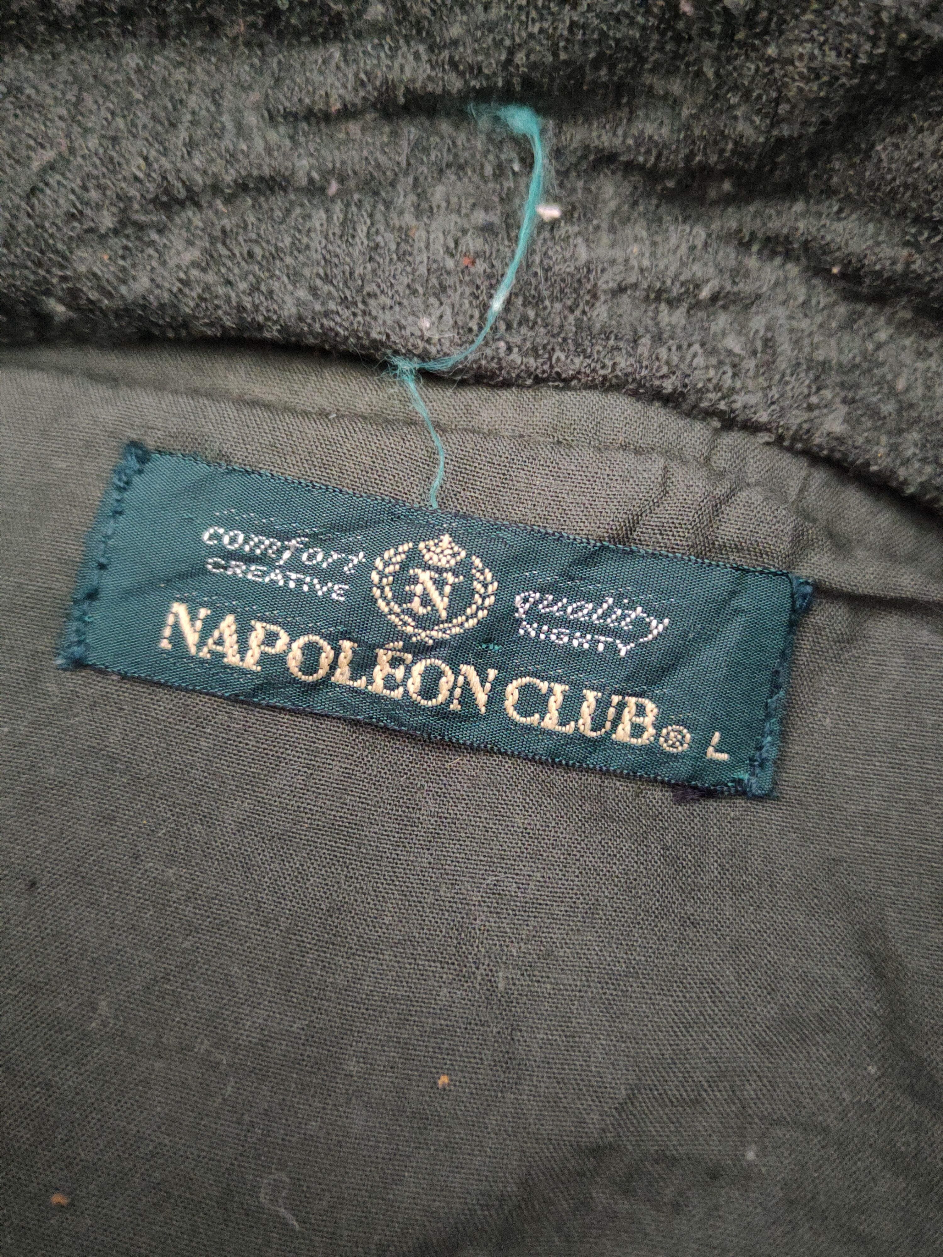 Japanese Brand × Vintage Vintage 💥 Napoleon Club Dark Green Vests Size US L / EU 52-54 / 3 - 13 Thumbnail