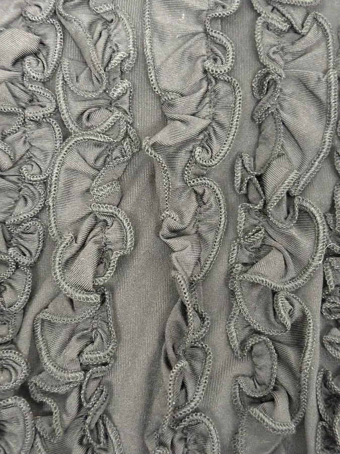 Roberto Cavalli 2000s Roberto Cavalli Black Ruched Cuff Wrapped Blouse Size S / US 4 / IT 40 - 8 Thumbnail