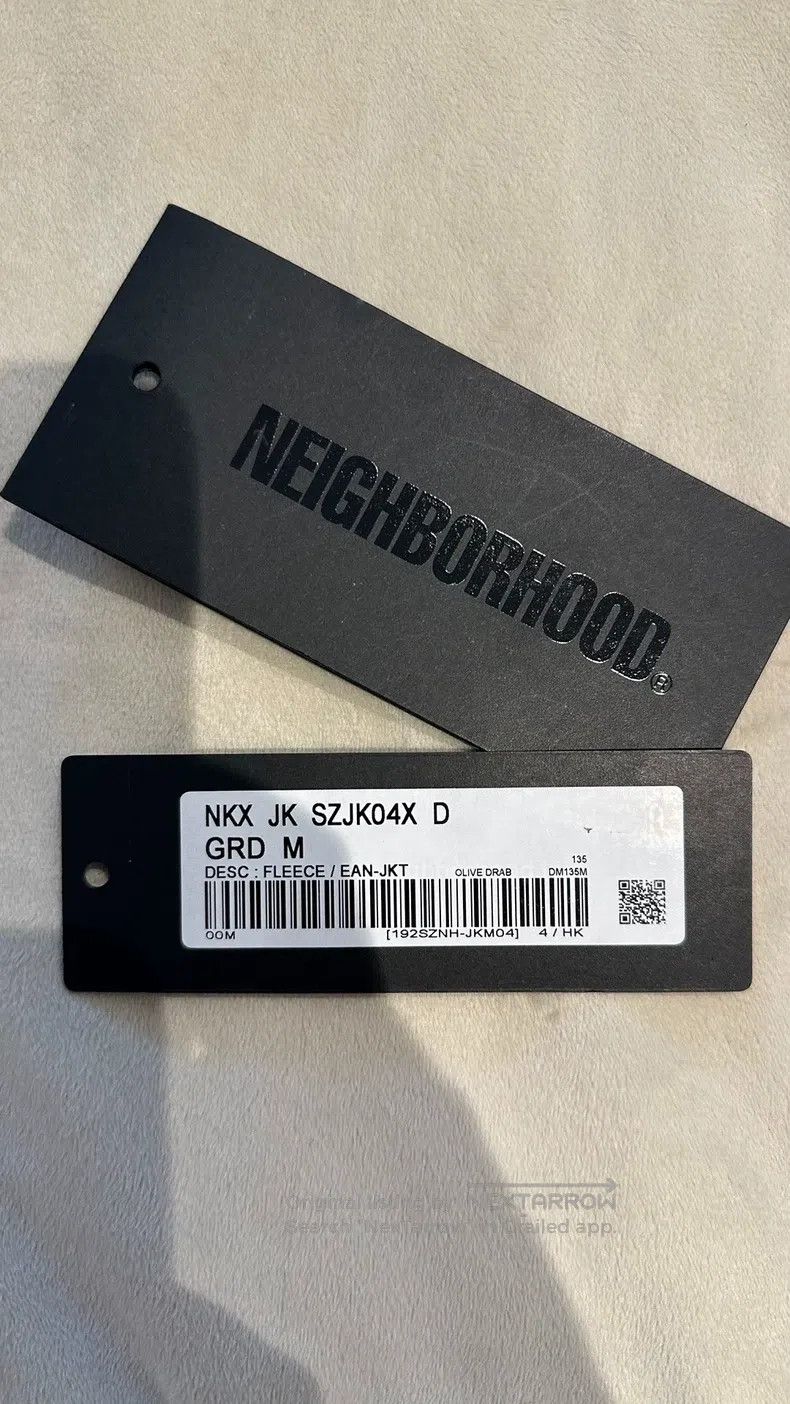 Neighborhood Neighborhood Fleece Lined Jacket Fleece Windproof Jacket Size US M / EU 48-50 / 2 - 8 Thumbnail