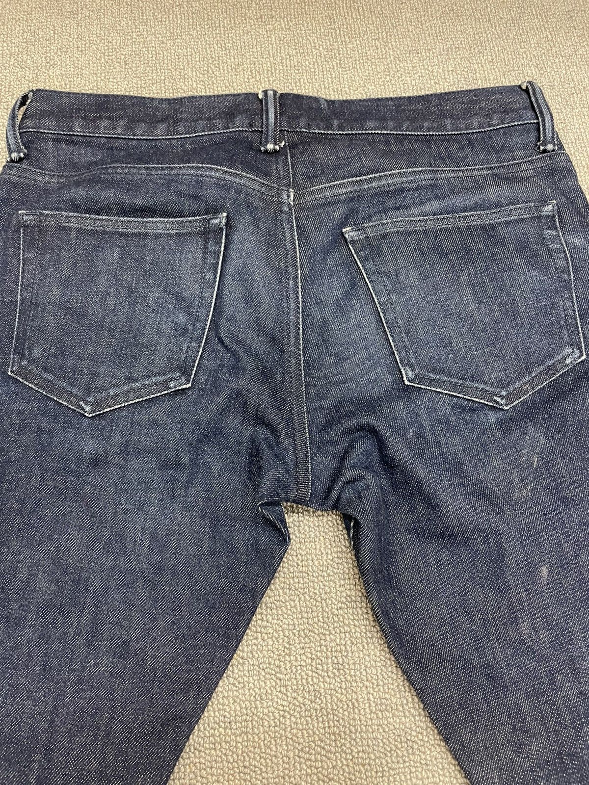 John Elliott John Elliott Dark Blue Skinny Jeans Size US 28 / EU 44 - 9 Thumbnail