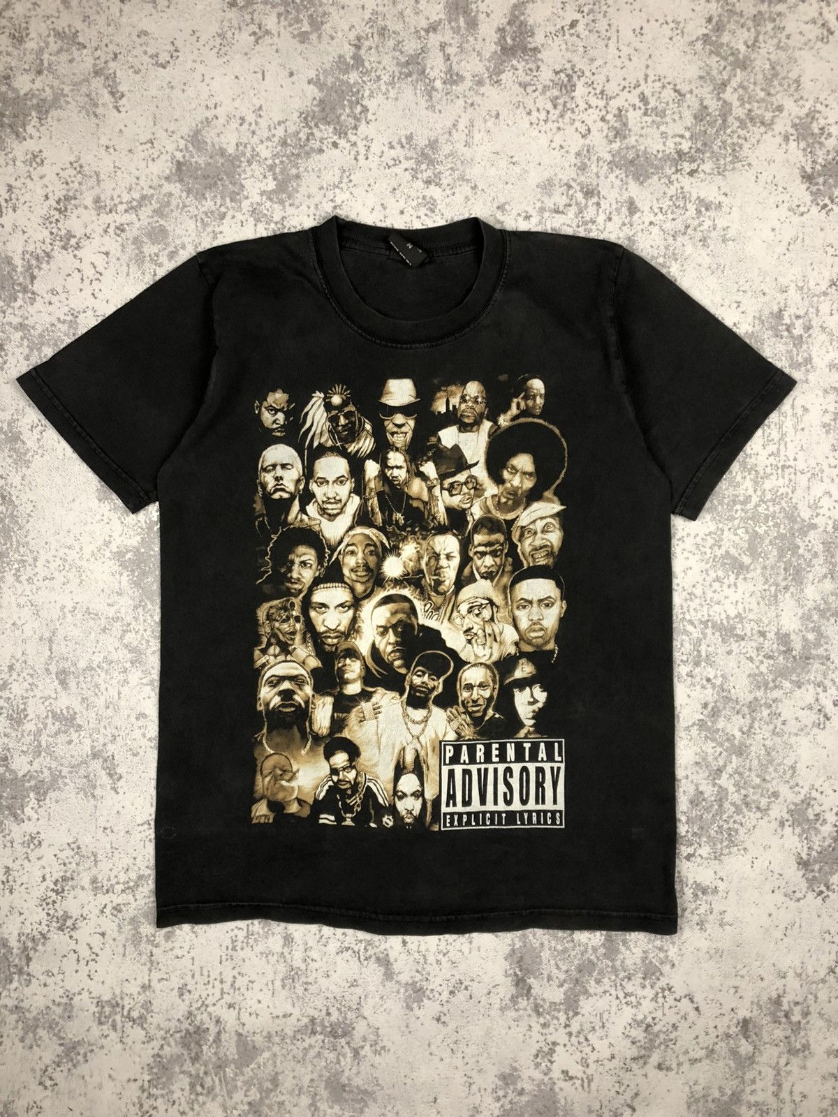 Vintage Vintage T-shirt Rap Icon Tee Print Wash Size US M / EU 48-50 / 2 - 1 Thumbnail