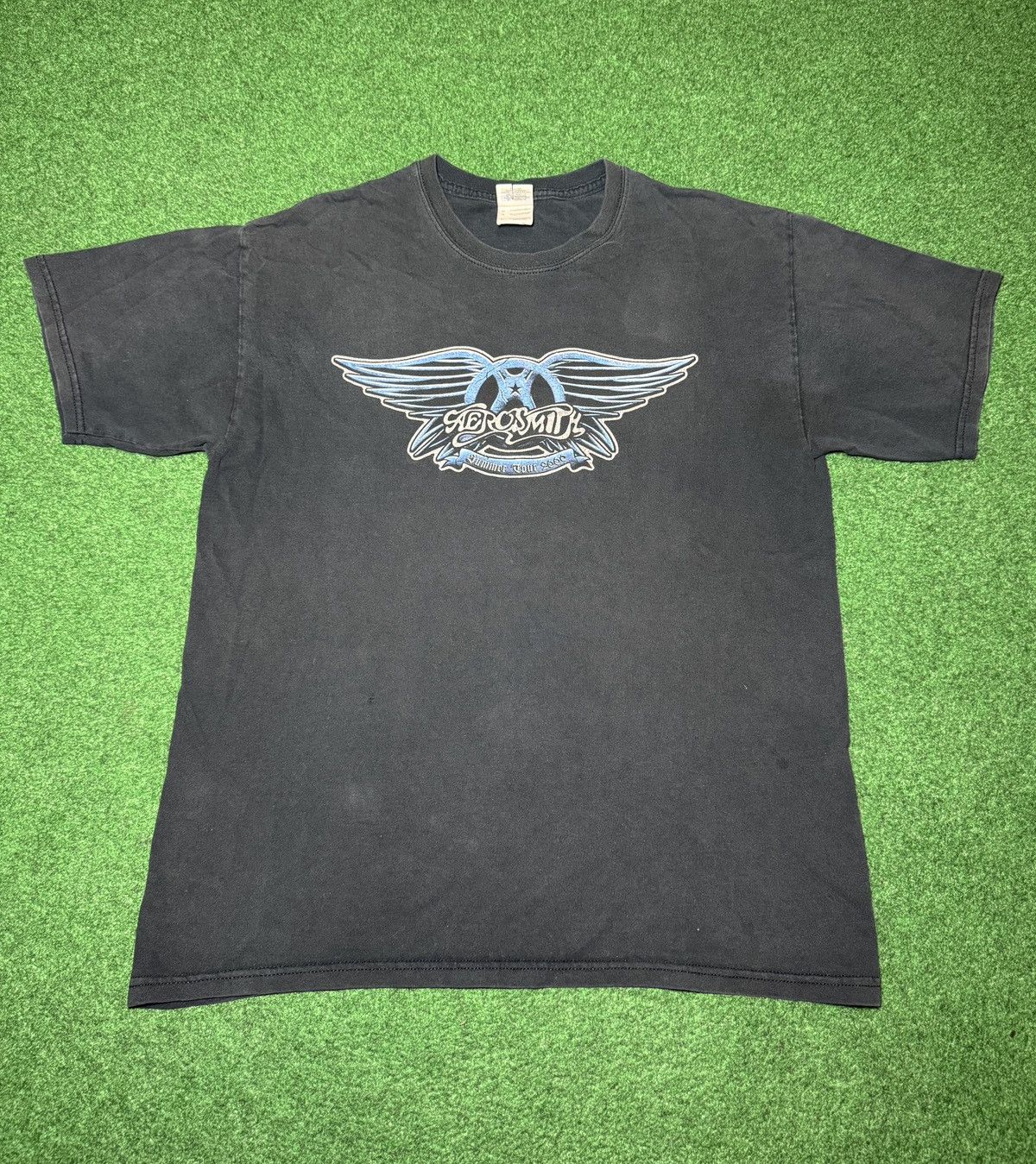 Band Tees Y2K Aerosmith Large Concert Tour ZZ Top Black Band T Shirt Size US L / EU 52-54 / 3 - 1 Thumbnail
