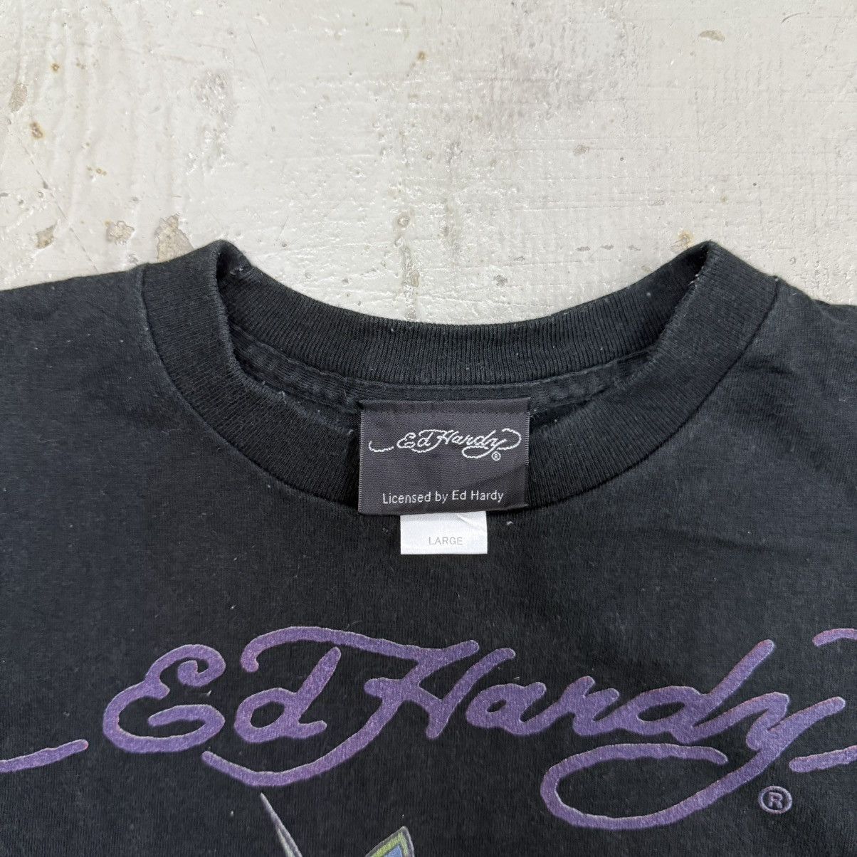 Christian Audigier Vintage Ed Hardy Long Sleeve Tee Size US M / EU 48-50 / 2 - 3 Thumbnail