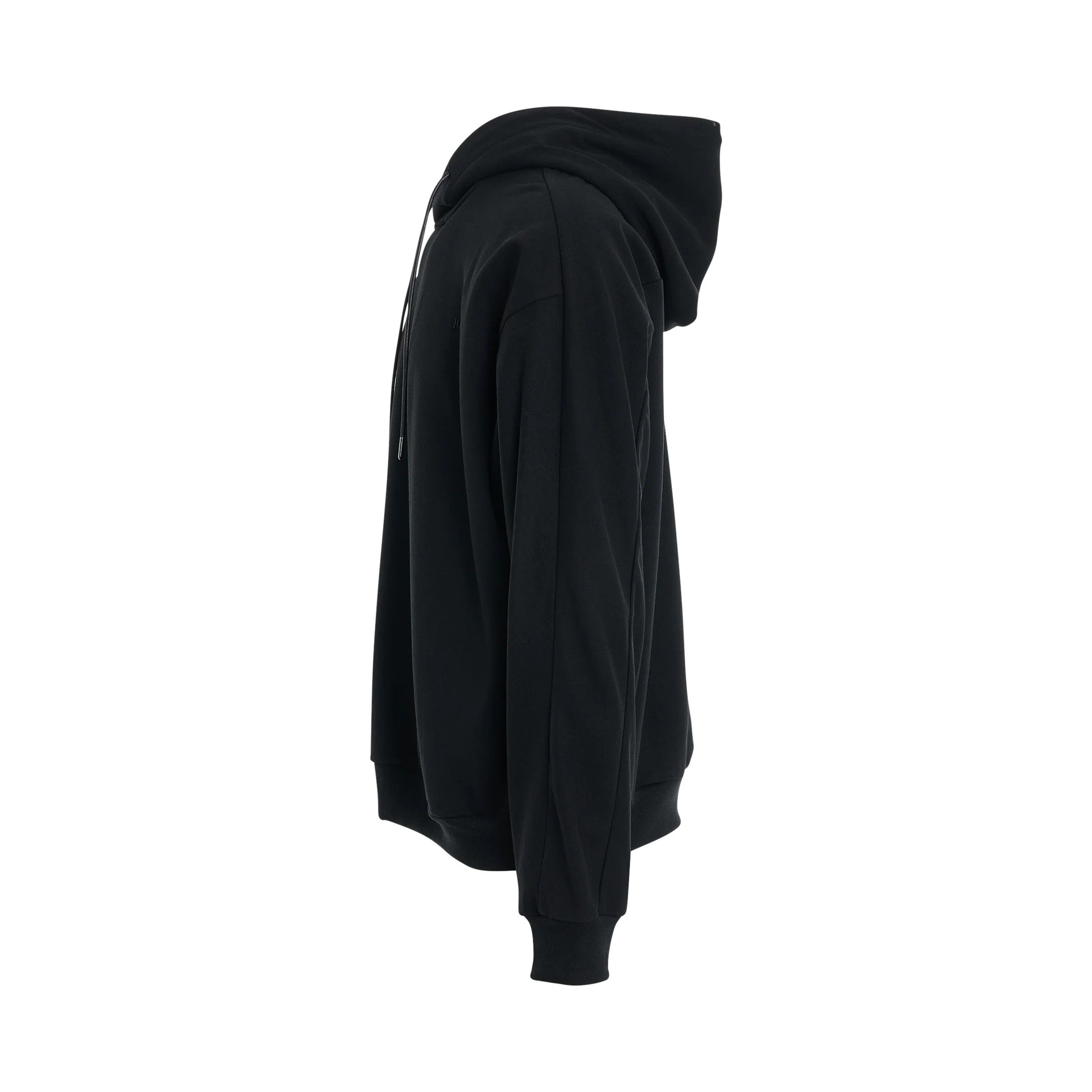 Juun.J o1mris0824 Cotton Hoodie in Black Size US M / EU 48-50 / 2 - 3 Thumbnail