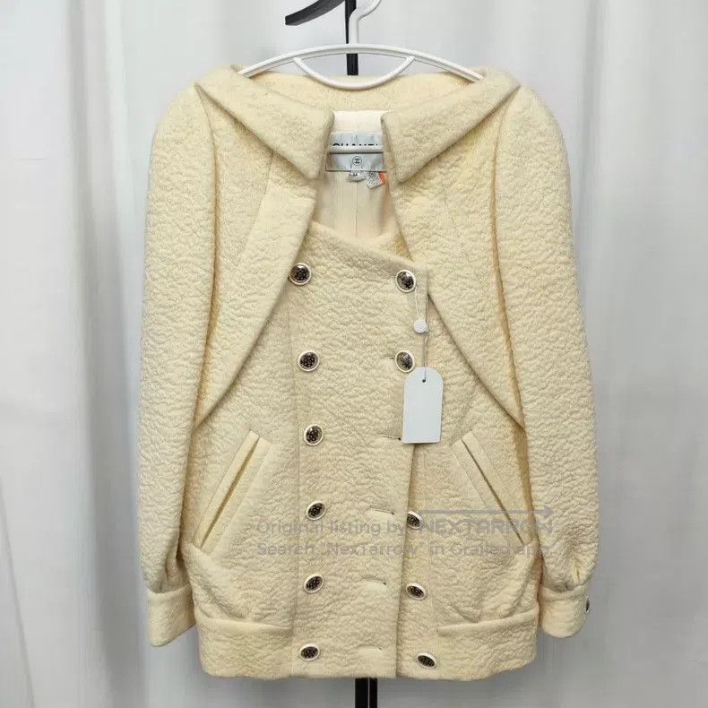 Chanel Chanel Tweed long coat Size XXS / US 00 / IT 34 - 1 Thumbnail