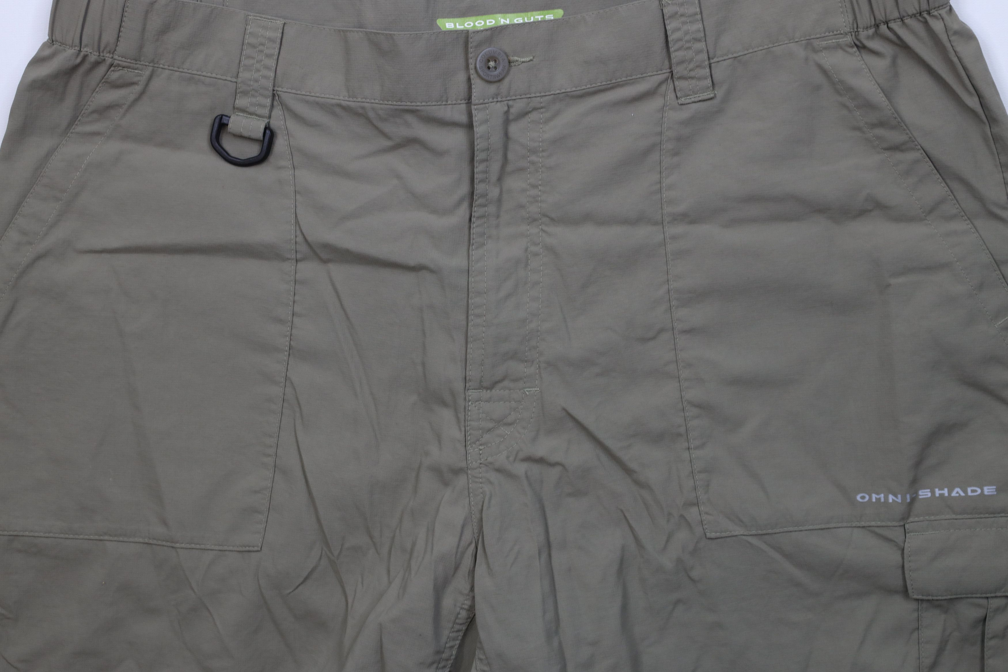 Columbia Vintage Y2K Columbia PFG Blood N Guts Fishing Shorts Beige Size US 40 / EU 56 - 3 Thumbnail