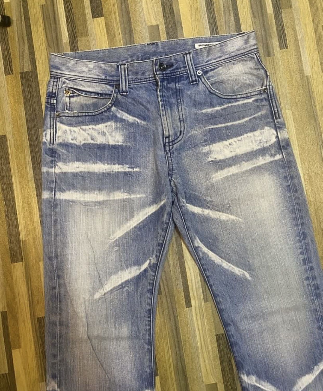 Japanese Brand × Seditionaries × semanticdesign FLARE ARCHIVAL semanticdesign Japan SICK FADES small bootcut Size US 33 - 3 Thumbnail