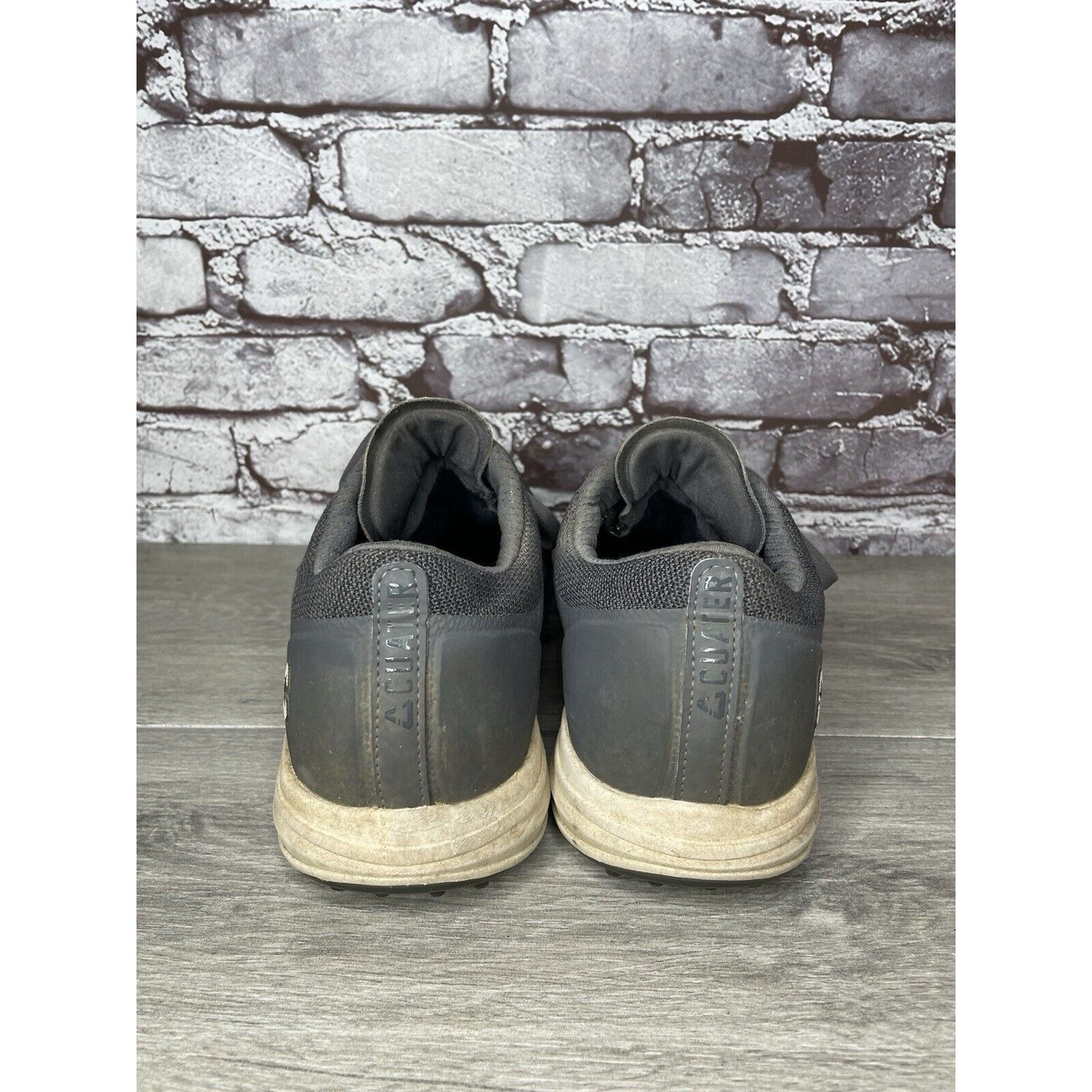 Other Cuater Gray Knit Fabric Lightweight Spikeless Golf Shoes Men Size US 11 / EU 44 - 5 Thumbnail