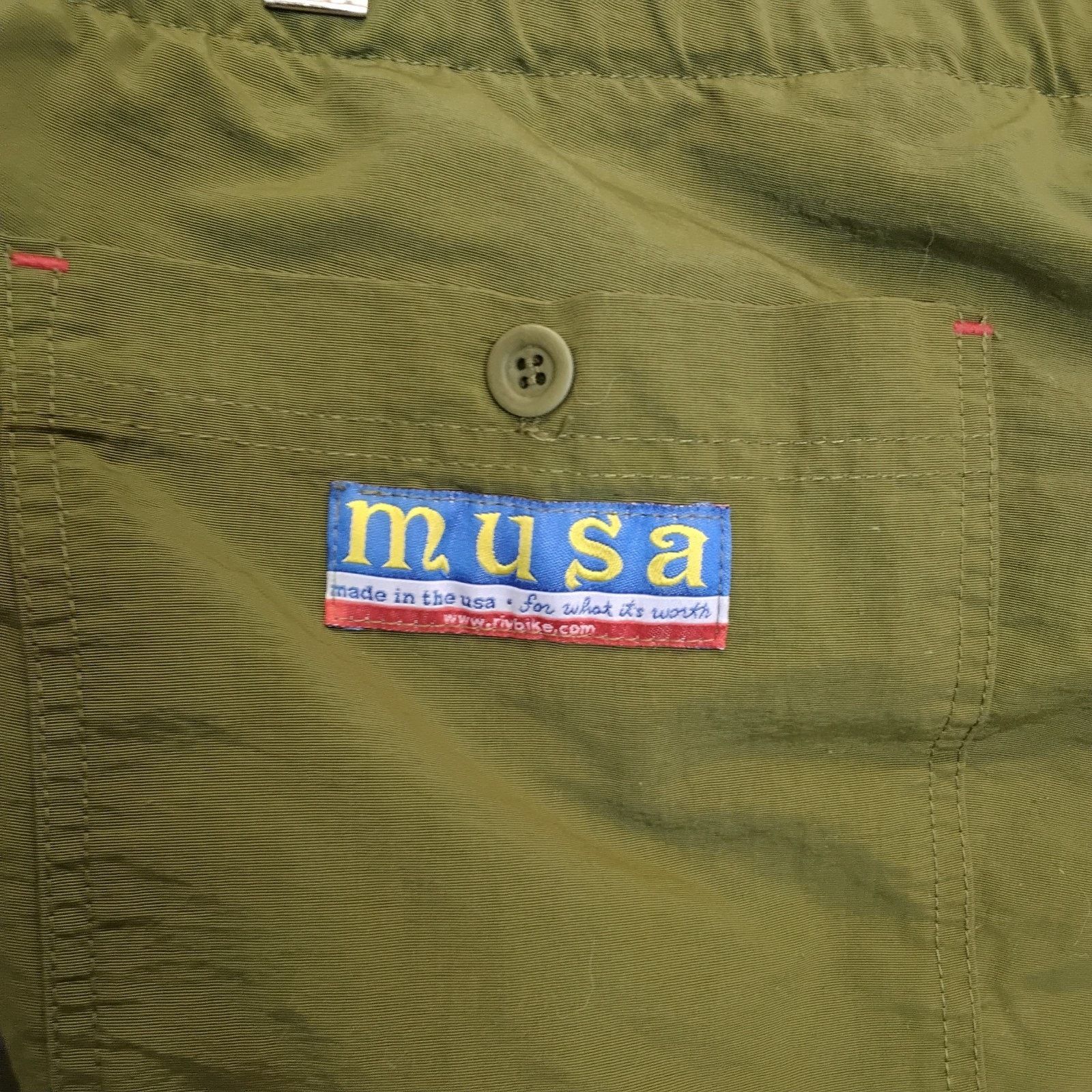 Other Musa Cycling Pants Men's XL (38x33) Olive Green Size US 38 / EU 54 - 6 Thumbnail
