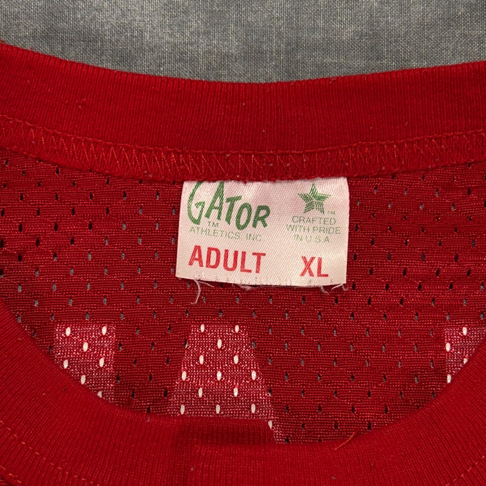 Vintage VTG 90s Gator Athletics Little League Baseball jersey mns XL Size US XL / EU 56 / 4 - 6 Thumbnail