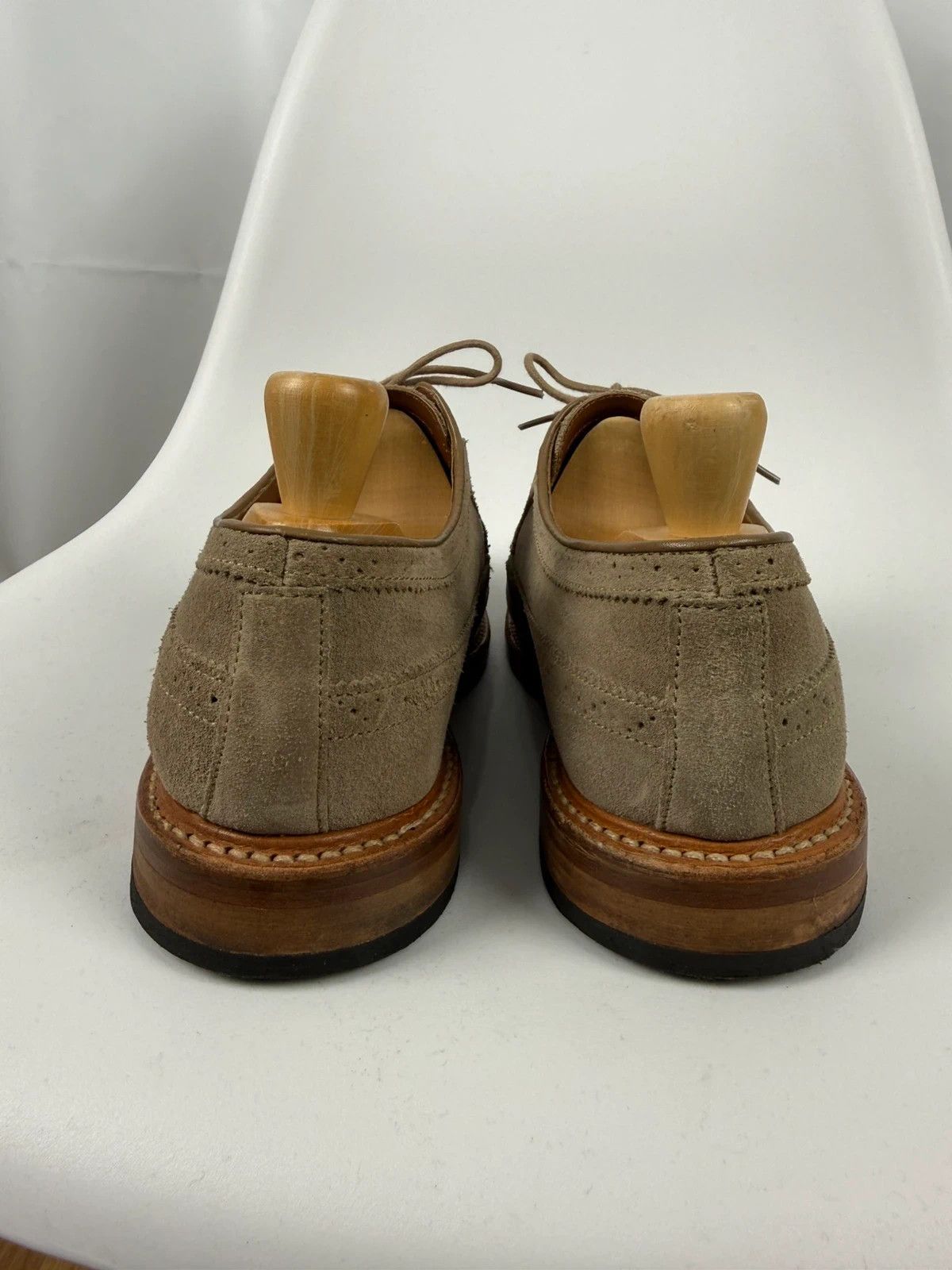 Clarks Clarks Craftmaster Suede Derby Shoes Brogue size UK9.5 Size US 10.5 / EU 43-44 - 4 Thumbnail
