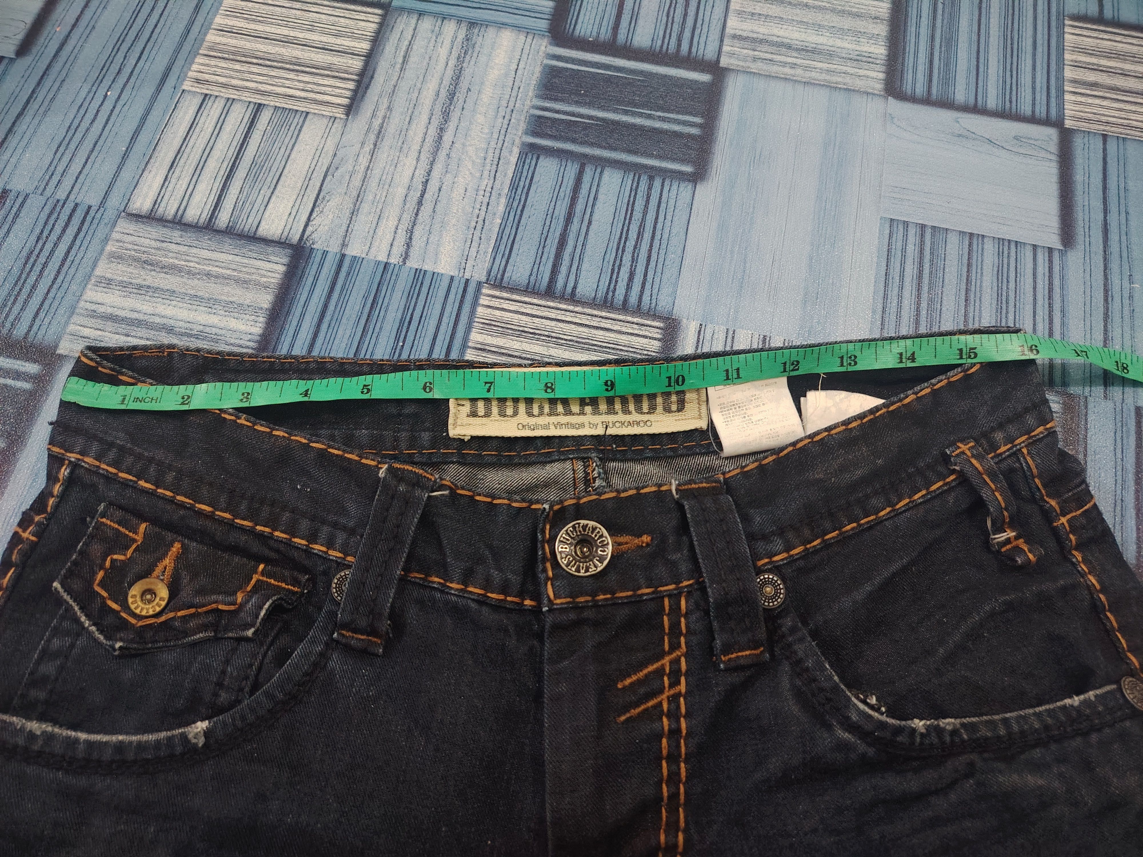 BUCKAROO Japanese Buckaroo Jeans Brown Stitch Size US 32 / EU 48 - 19 Thumbnail