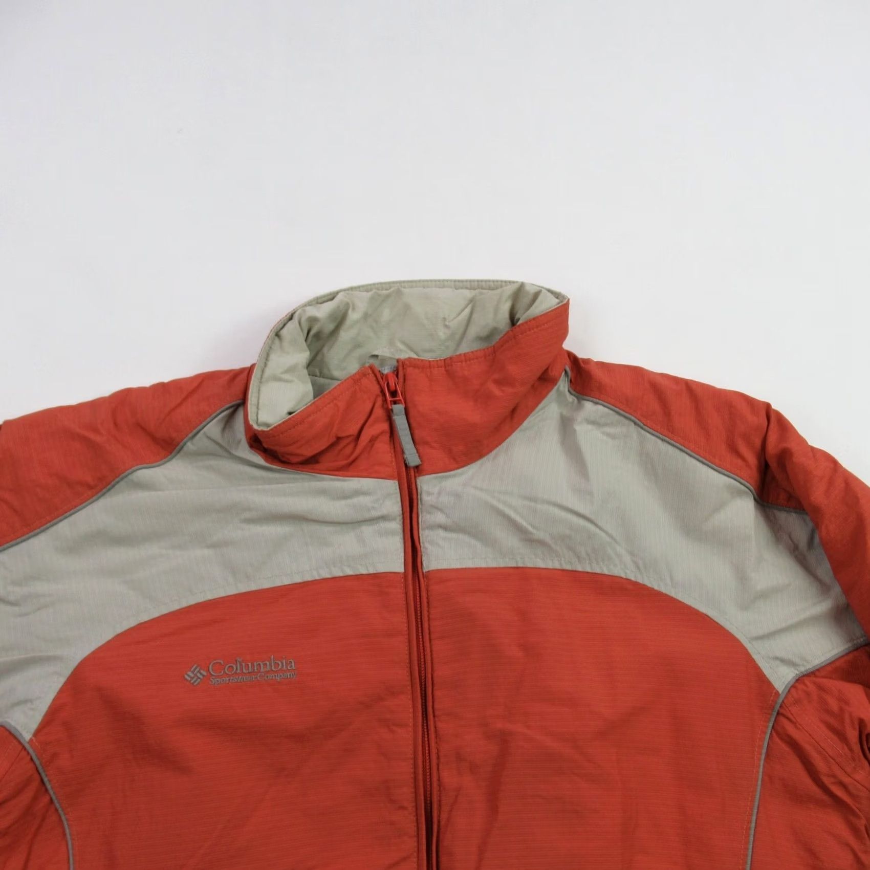Vintage Columbia Coat Womens Large Long Sleeve Full Zip Pockets Orange Size L / US 10 / IT 46 - 2 Thumbnail