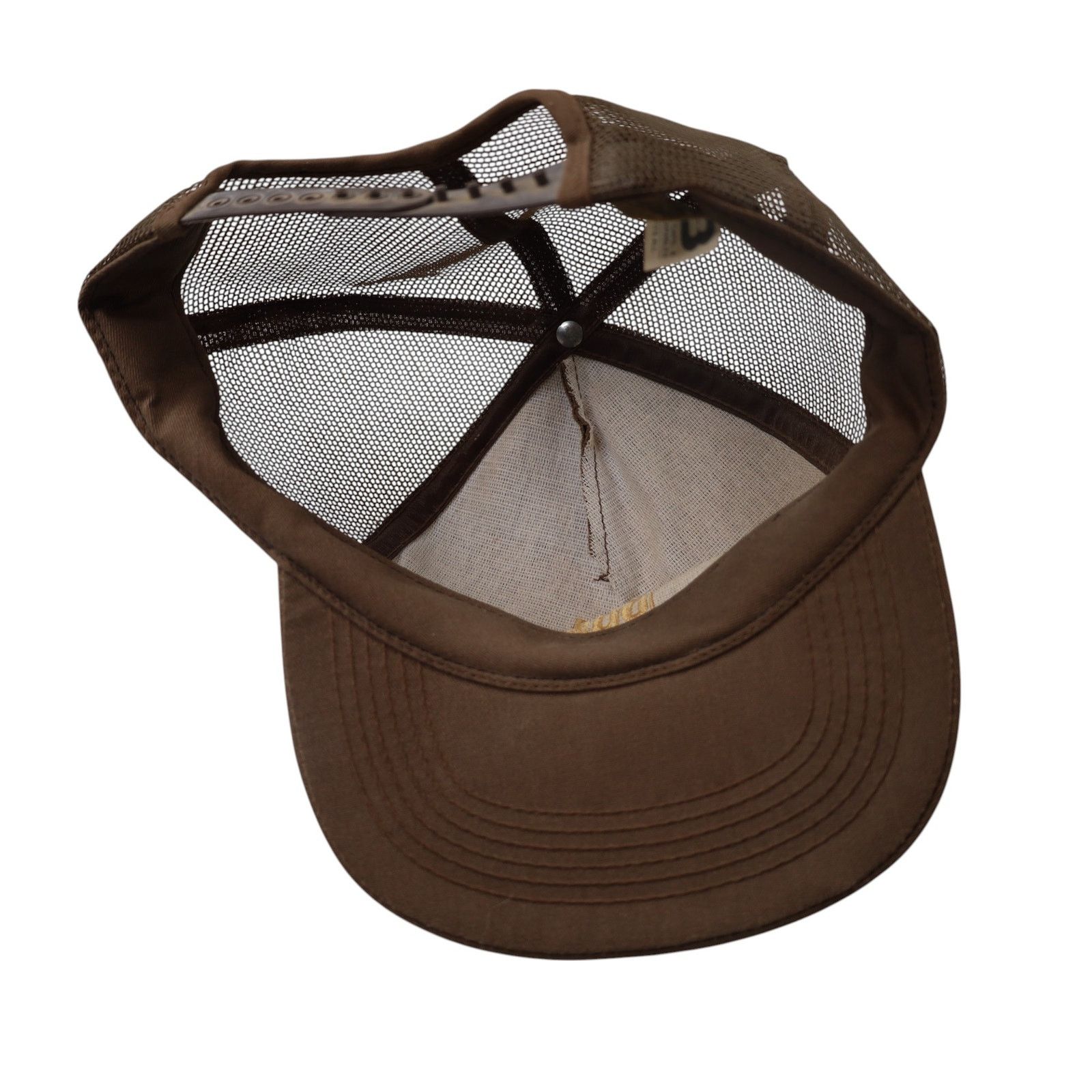 Vintage Vintage UPS Mesh Snapback Trucker Hat Size ONE SIZE - 4 Thumbnail
