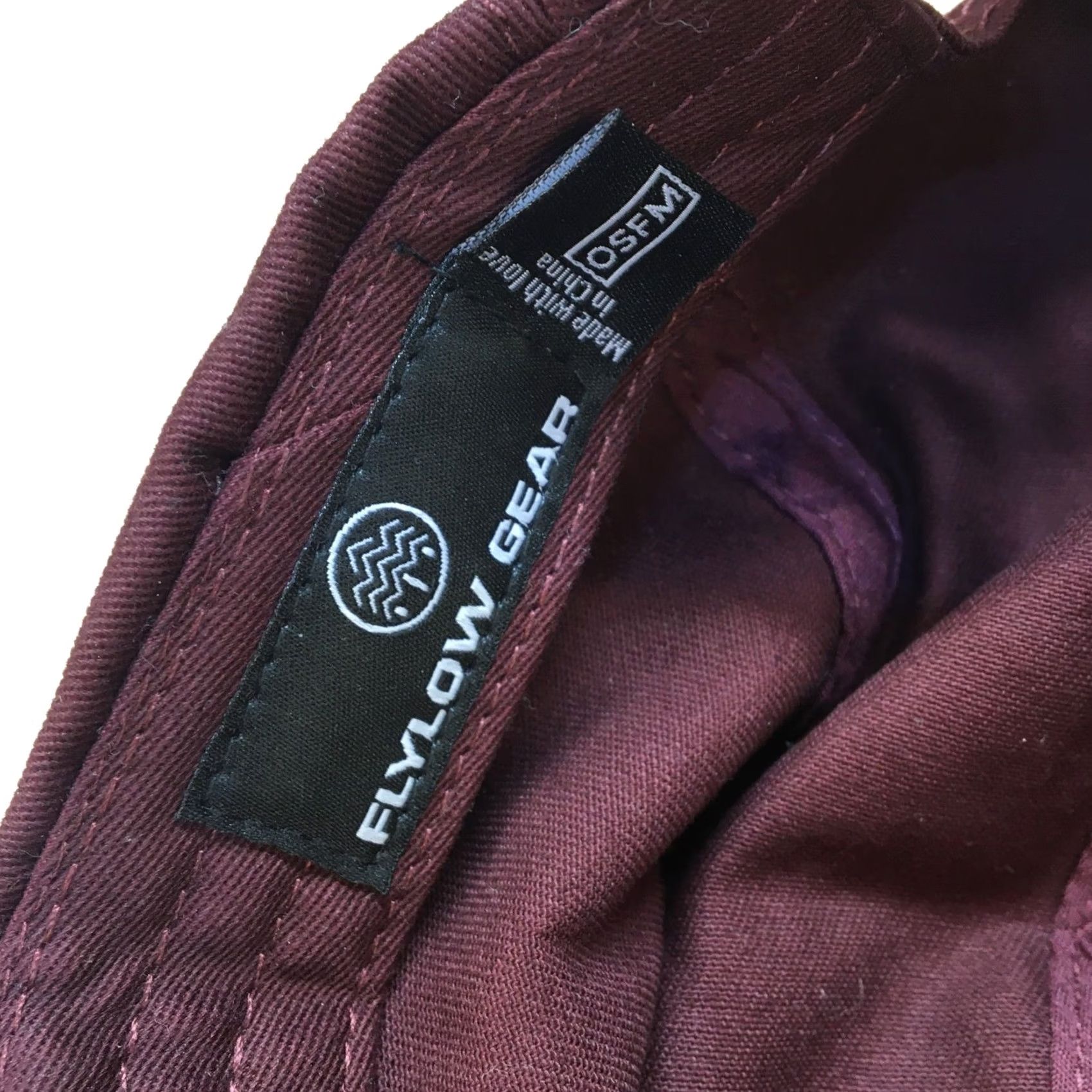 Flylow Flylow Dragon Cap 5 Panel Hat Maroon Red Strapback NWT Outdoors Climbing Mens One Size Adjustable Hat Size ONE SIZE - 7 Thumbnail