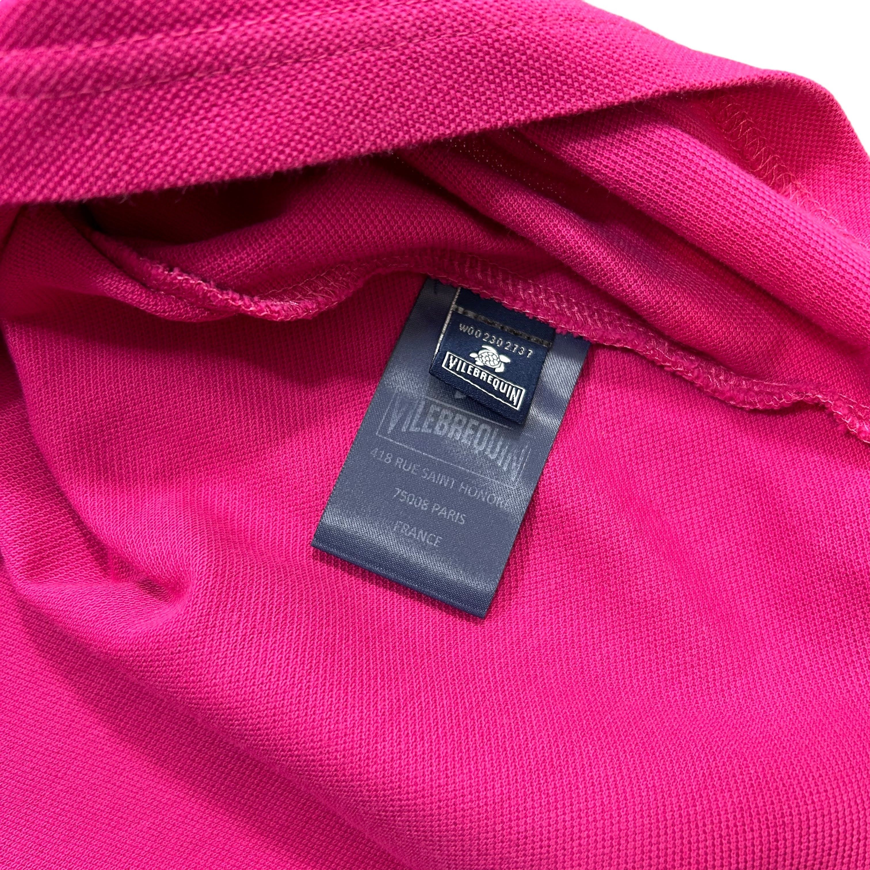 Vilebrequin $155 Vilebrequin Pink Cotton Contrasting Trim Polo Shirt L Size US L / EU 52-54 / 3 - 5 Thumbnail